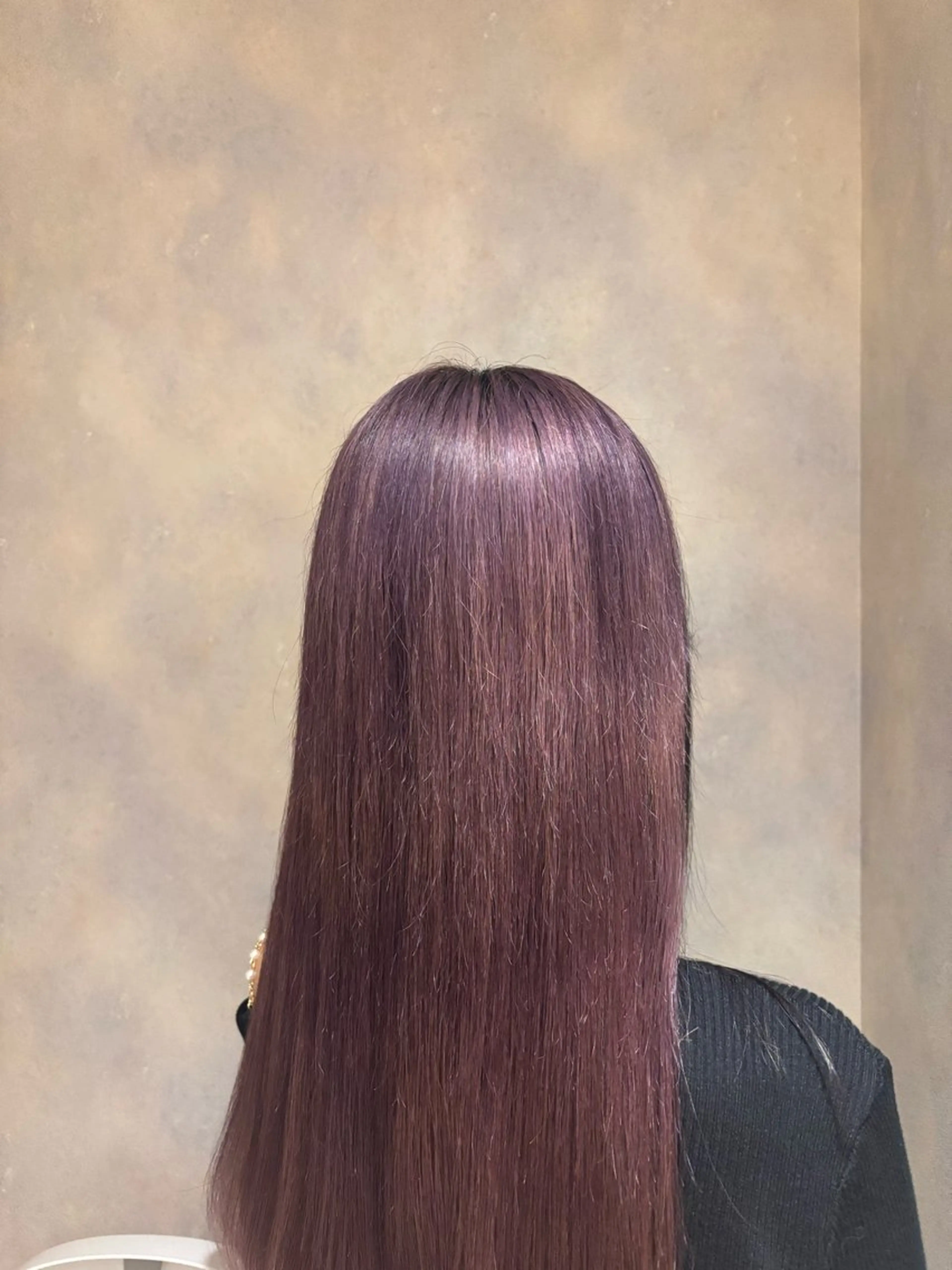 ブリーチなしワンカラー🎀　¥7,425の写真