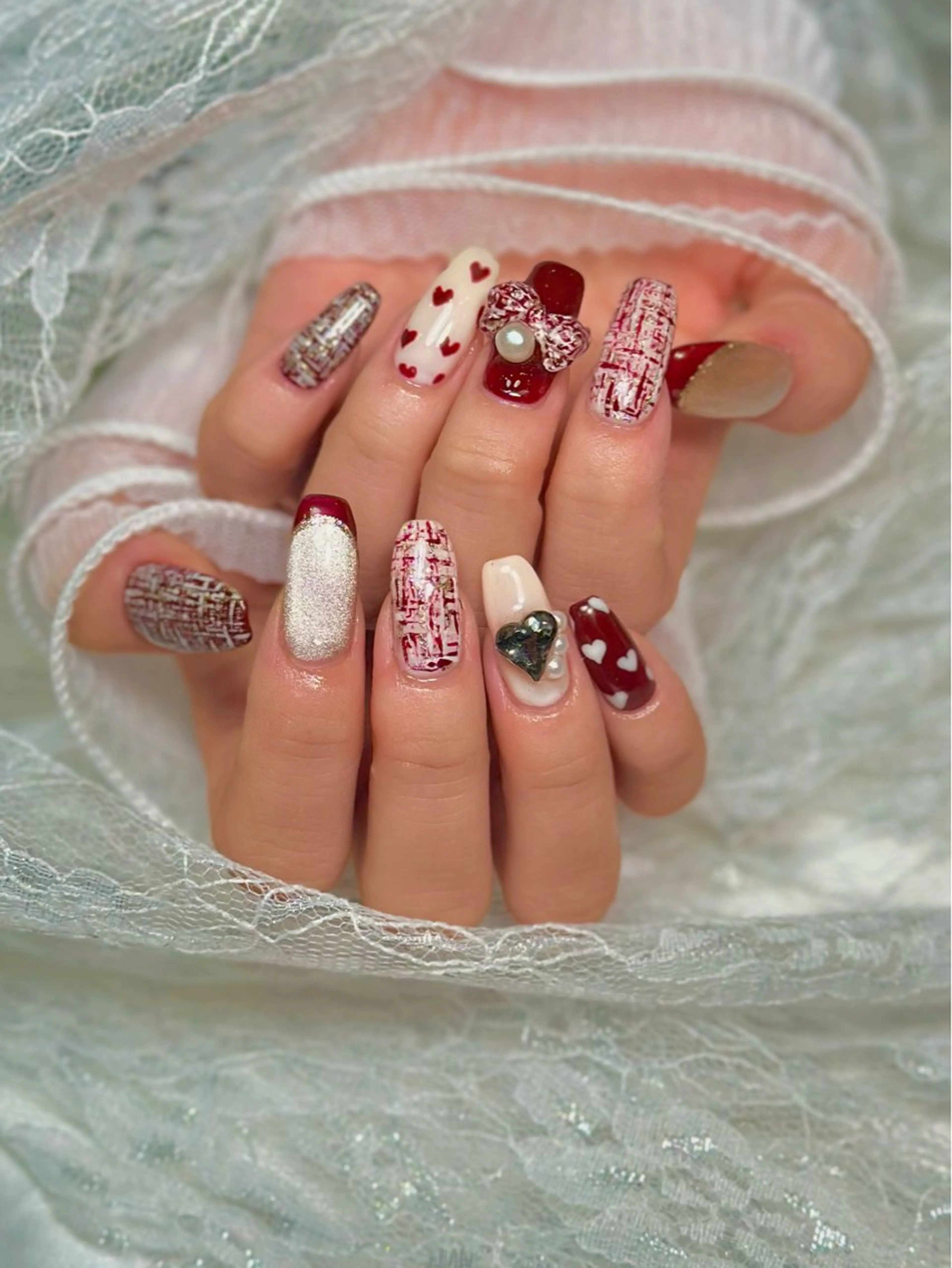 ネイル マルサンカクシカク所属・○△□ 守口市のネイルデザイン