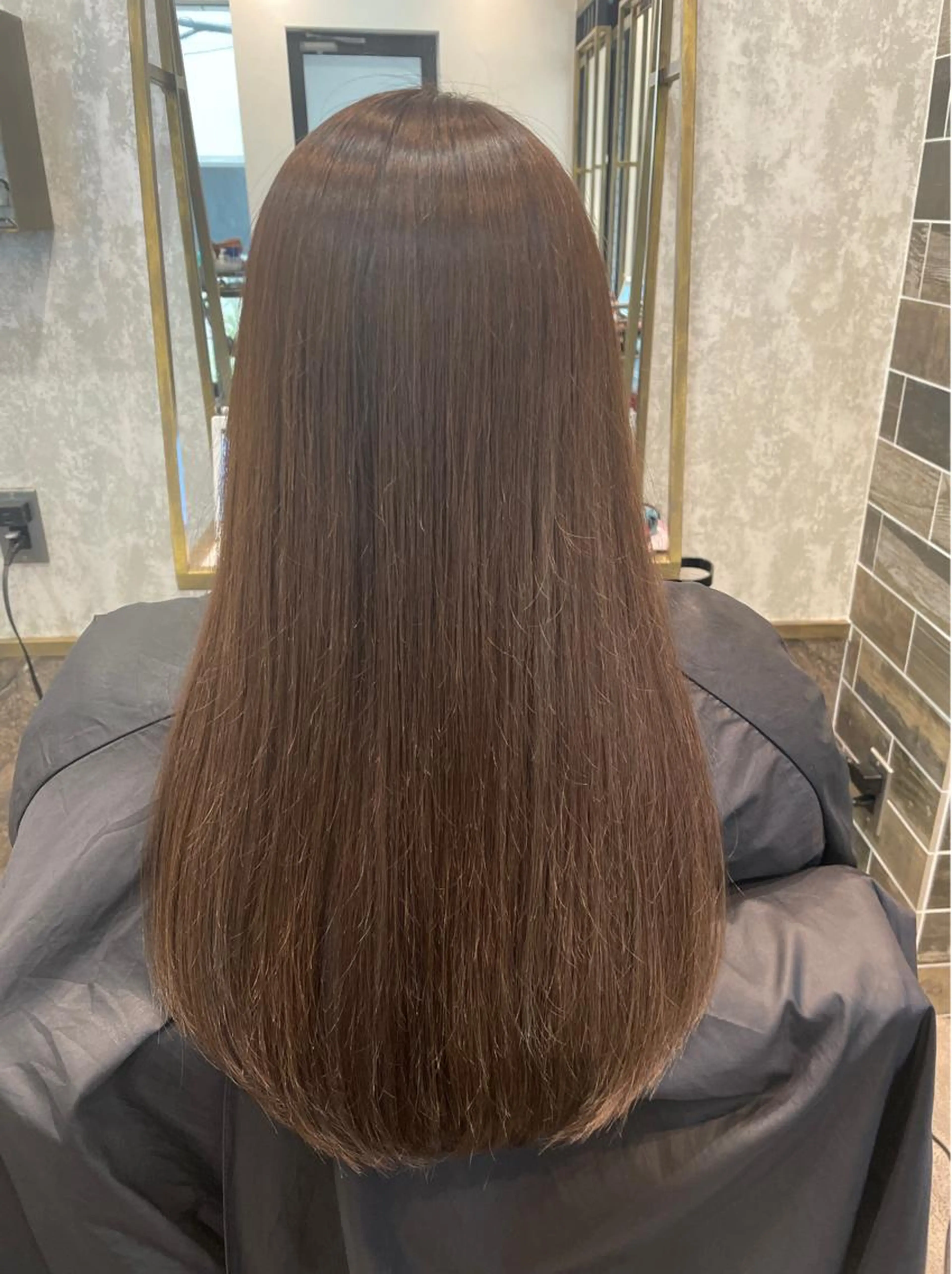 【湿気対策🌟】カット & 縮毛矯正 & 3step最新トリートメント(ホームケア付き)❗️の写真