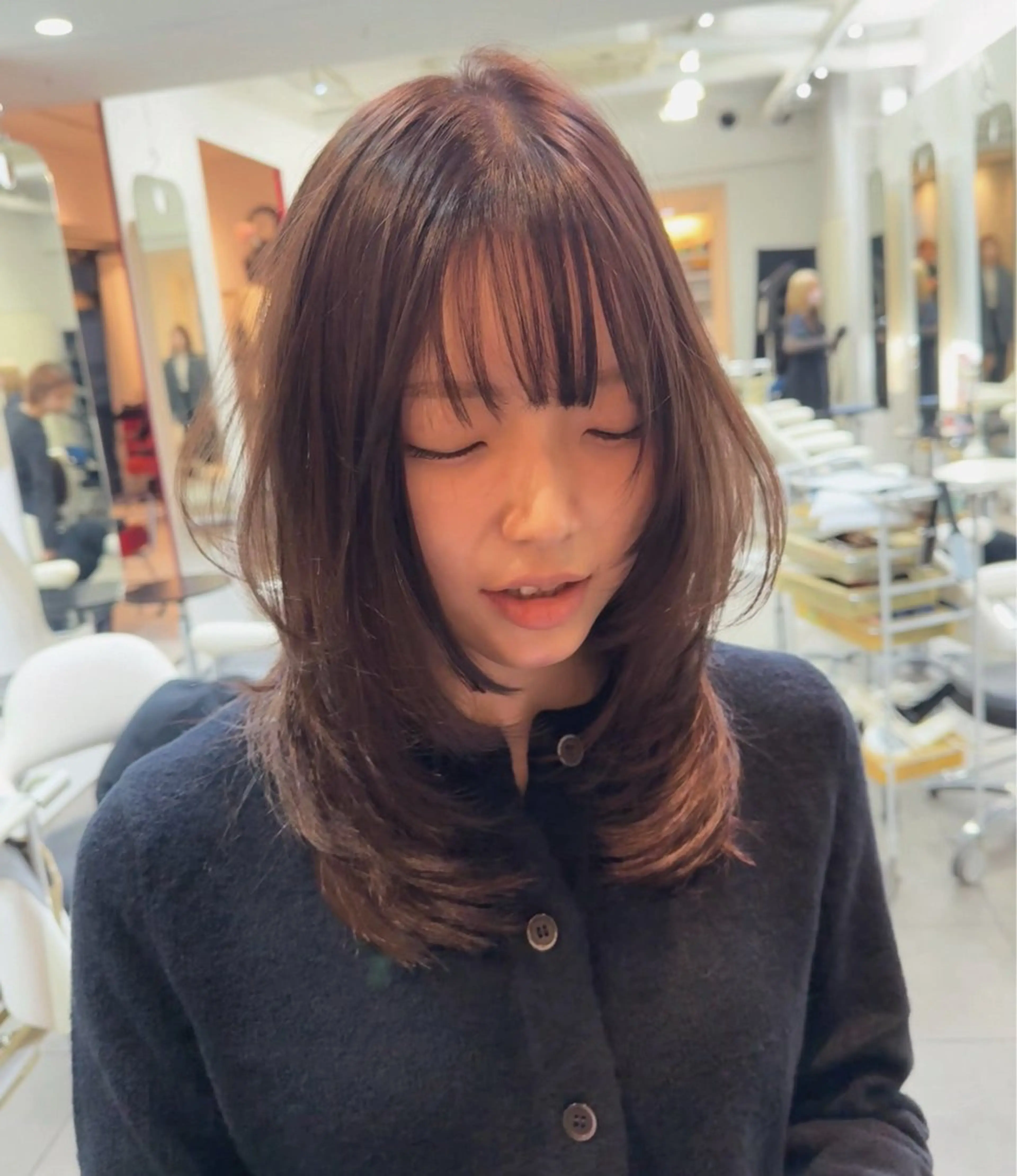 トレンドカット+超音波トリートメント🍀の写真