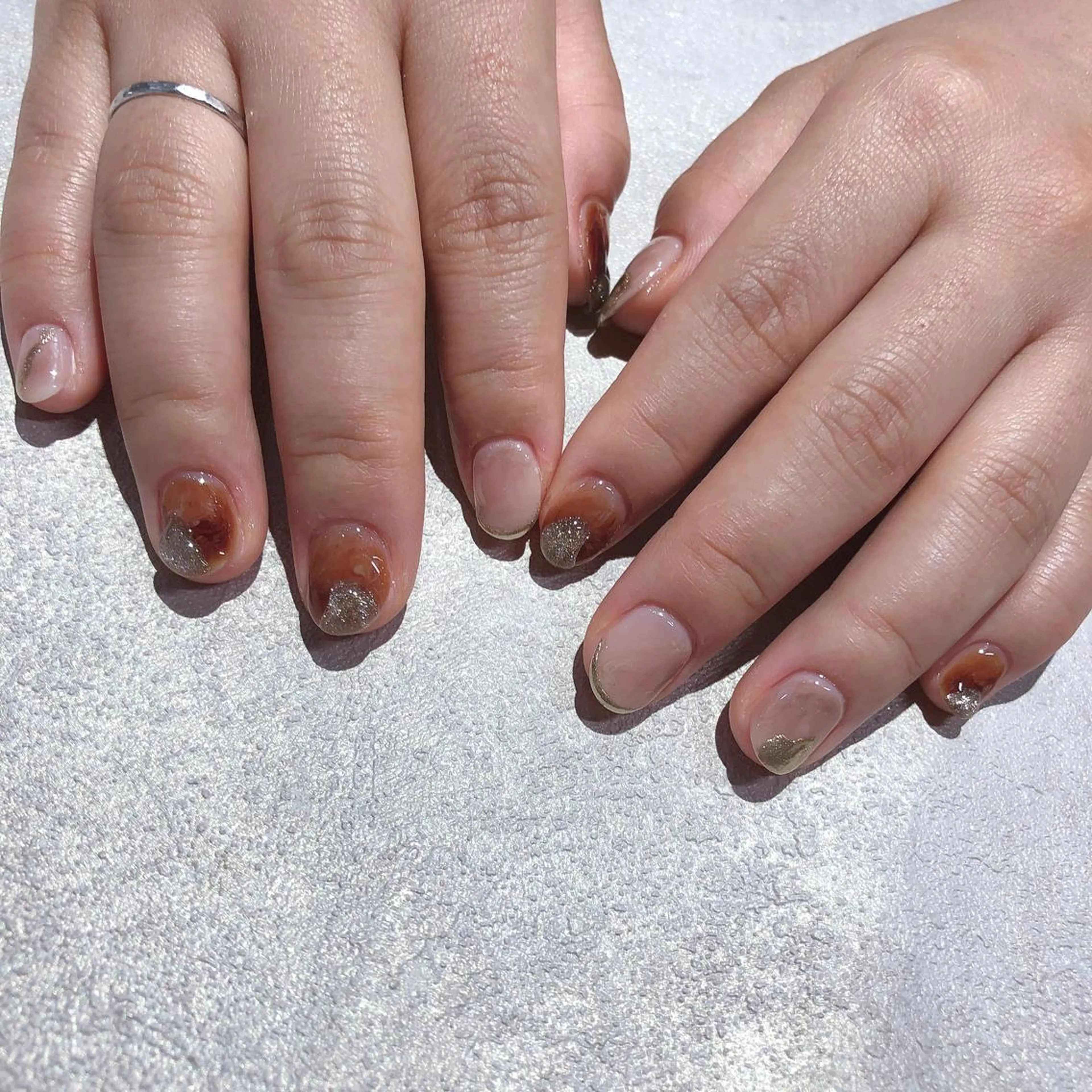 ネイル ハンドネイル フットネイル ハンドケア Nes.Nail所属・Miyagi Asamiのネイルデザイン