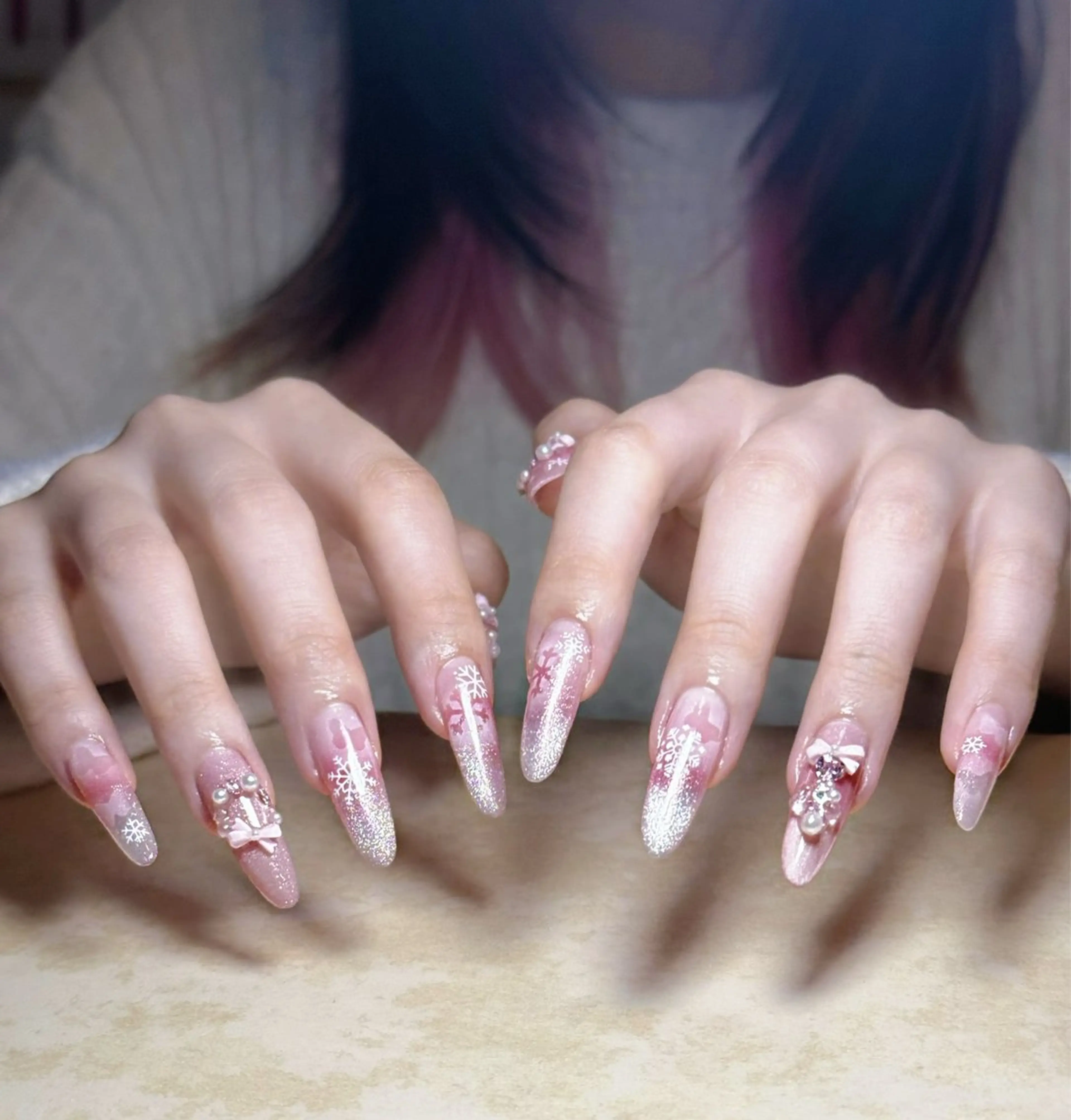 ネイル ハンドネイル LI XINLUのネイルデザイン