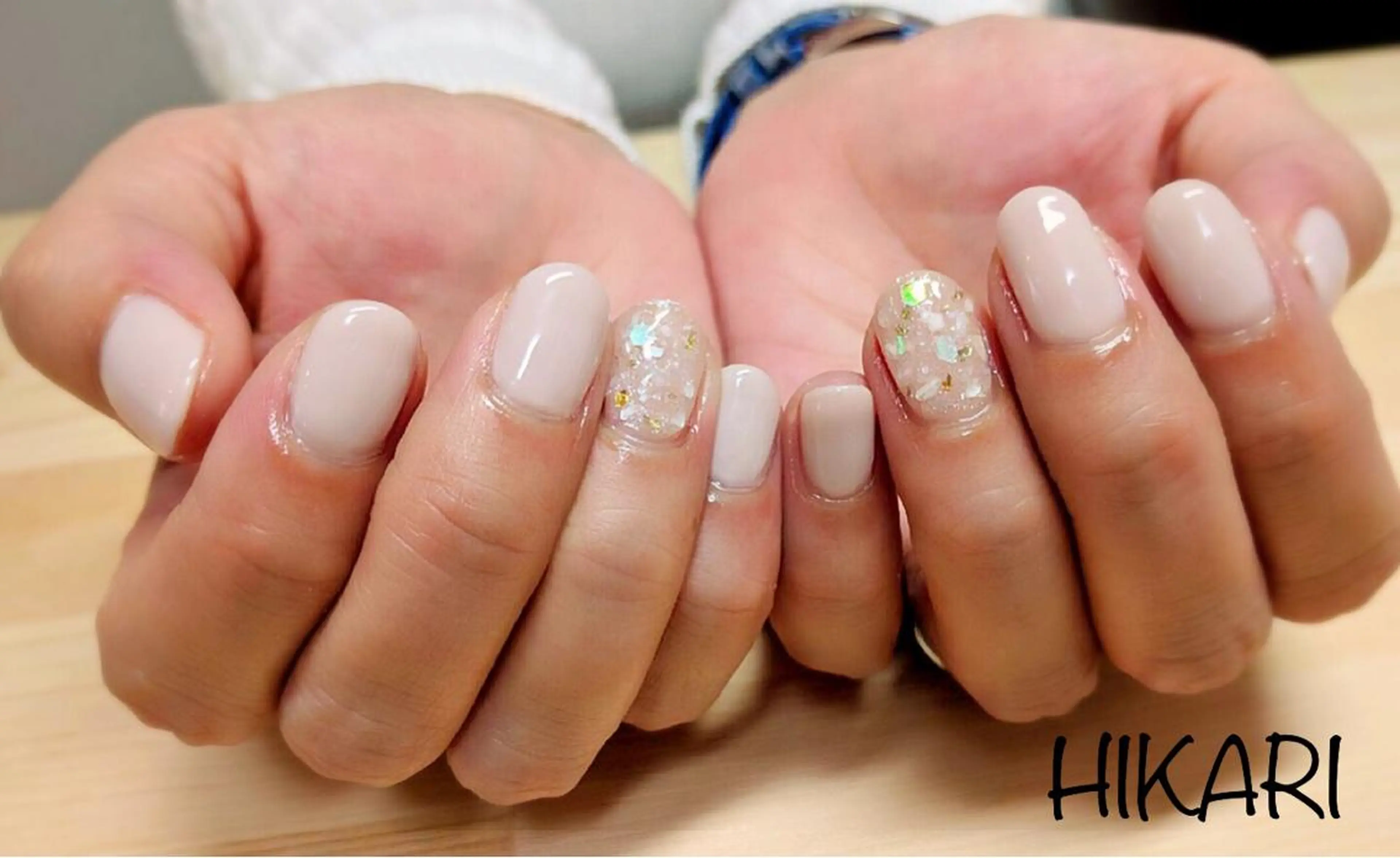 ネイル キラキラネイル シンプルネイル CULU -LUのネイルデザイン