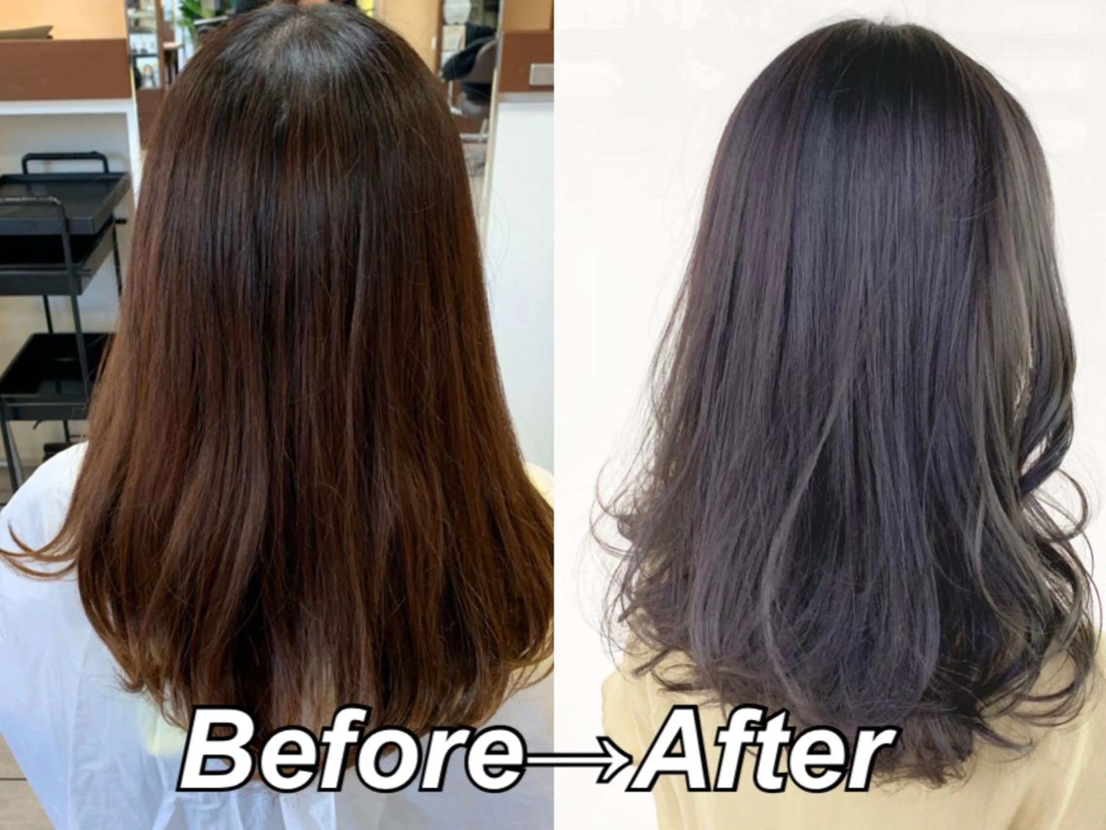 セミロング 🫧艶髪カラー🫧 森本くるみのヘアスタイル