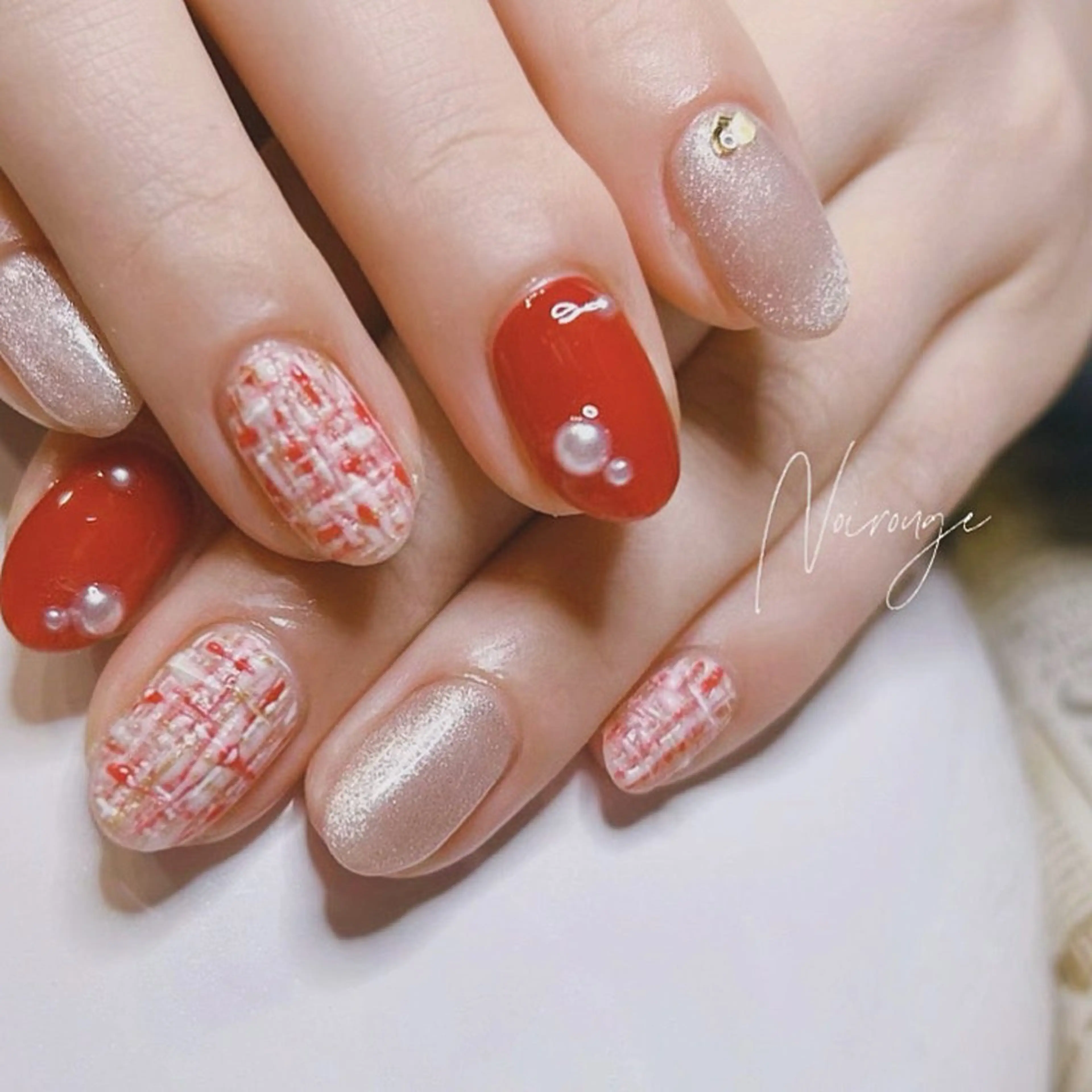 ネイル ハンドネイル NOIROUGE所属・NOI ROUGEのネイルデザイン