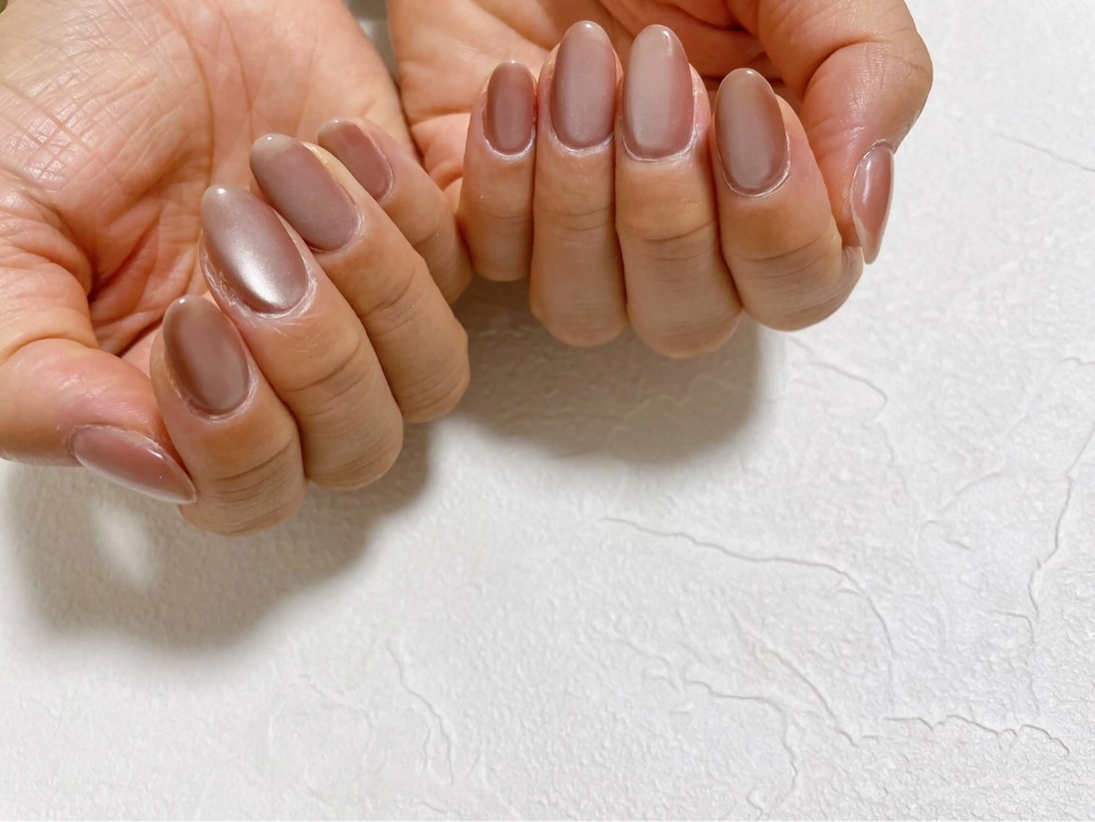 ネイル オーロラネイル フットネイル フレンチネイル ジェルネイル 韓国ネイル Mogu nail 二子玉川のネイルデザイン