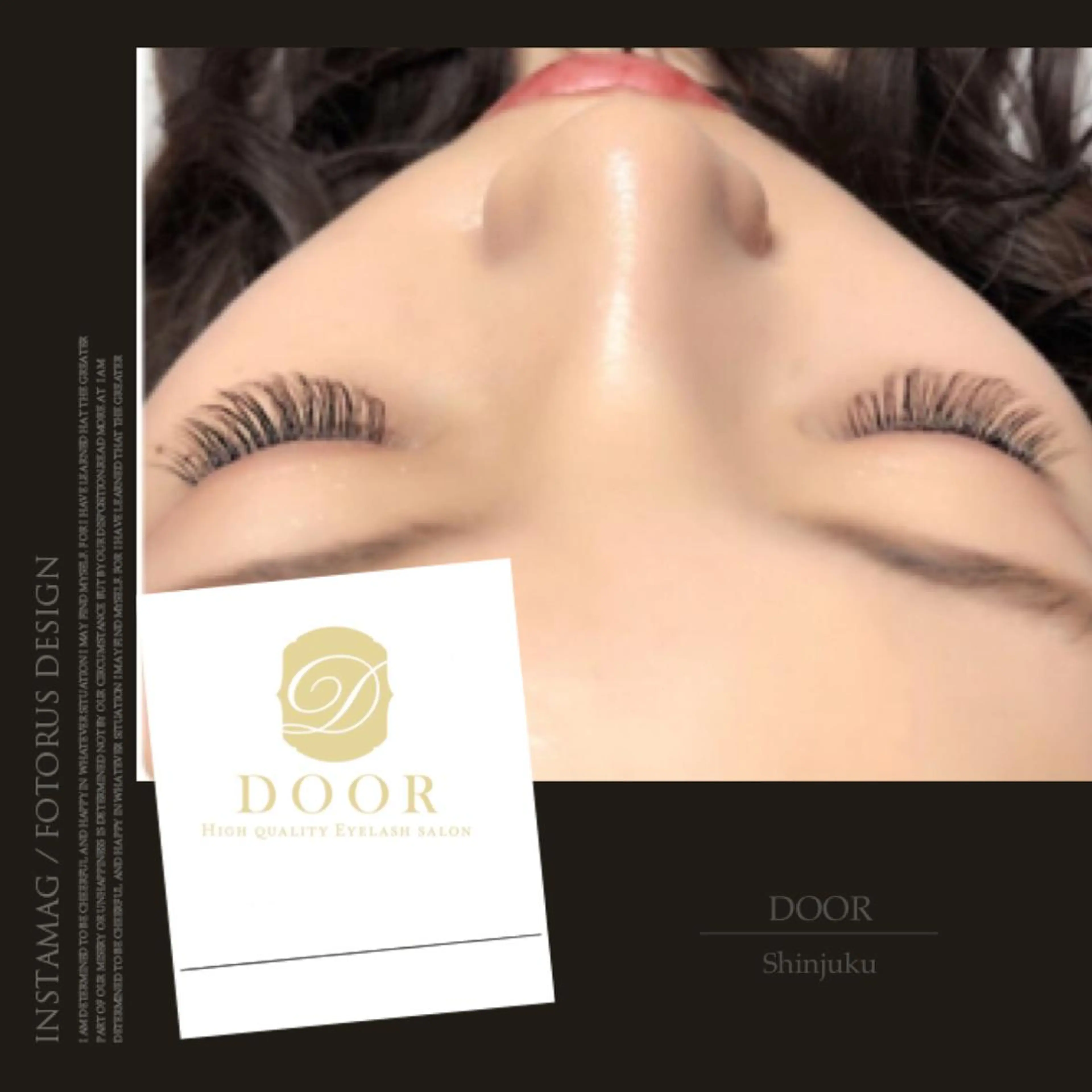 マツエク・マツパ lucida 新宿所属・金子 紗也加のマツエク・マツパデザイン