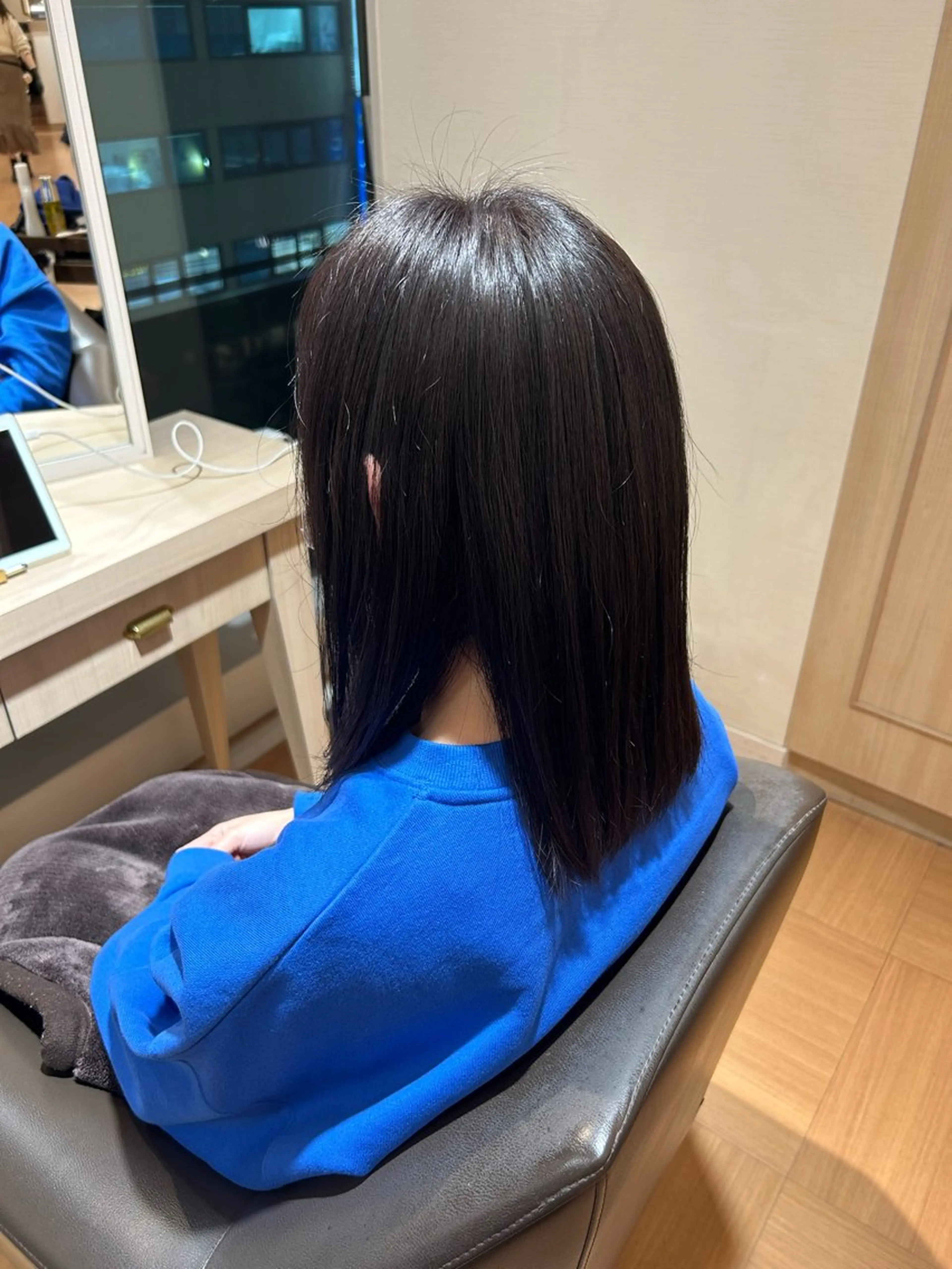 セミロング ヘアカラー 🫧 ひかり️ 🫧のヘアスタイル