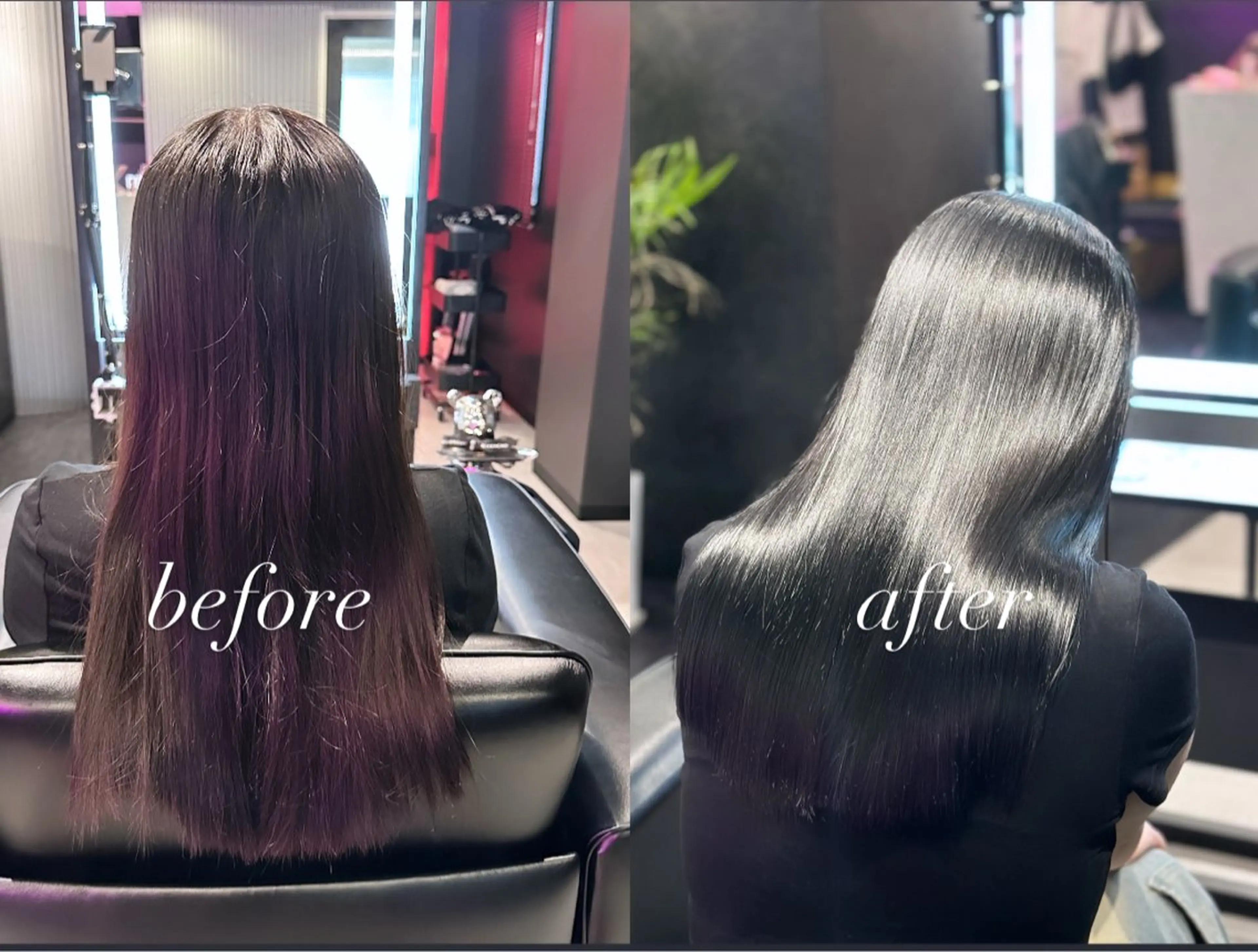 セミロング セミロングパーマ 髪質改善 レイヤーカット 縮毛矯正 オトナかわいい♡◌ ⑅⃝*GISELLEのヘアスタイル