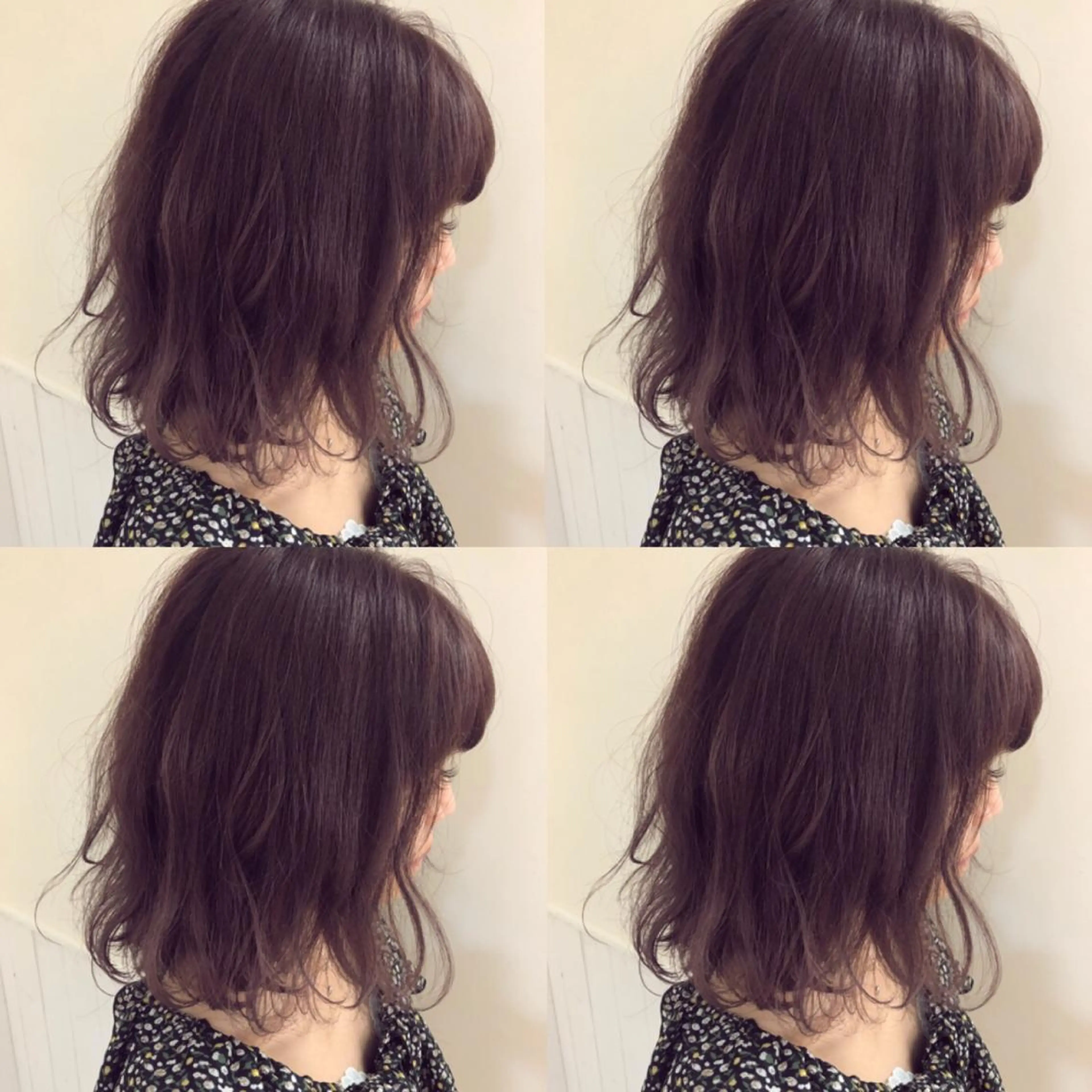 ミディアム カラー 🤎ベージュカラー 🐶メンズパーマのヘアスタイル