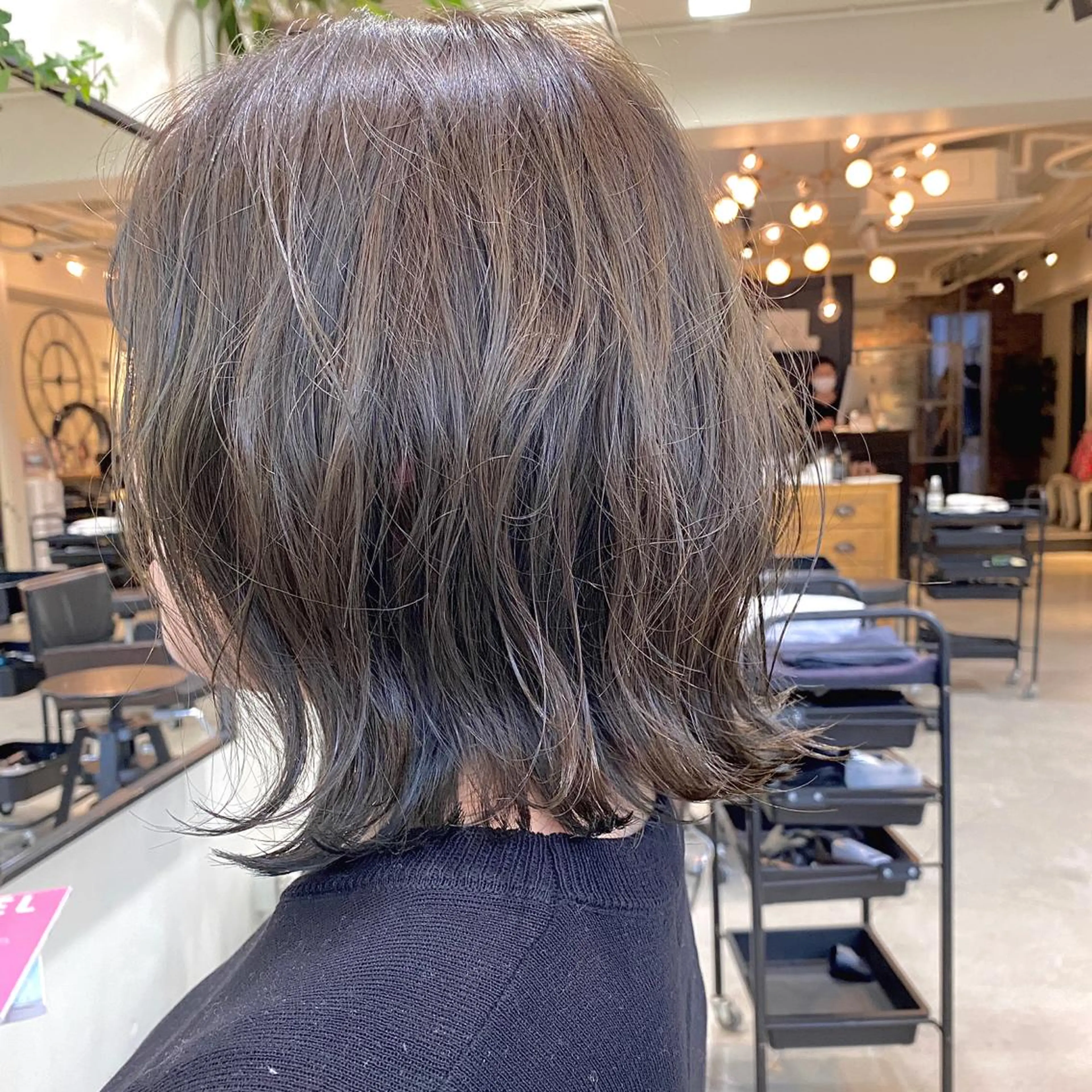 ミディアム カラー ヘアアレンジ 【ダメージレス施術】 【透明感】北村 拓也のヘアスタイル