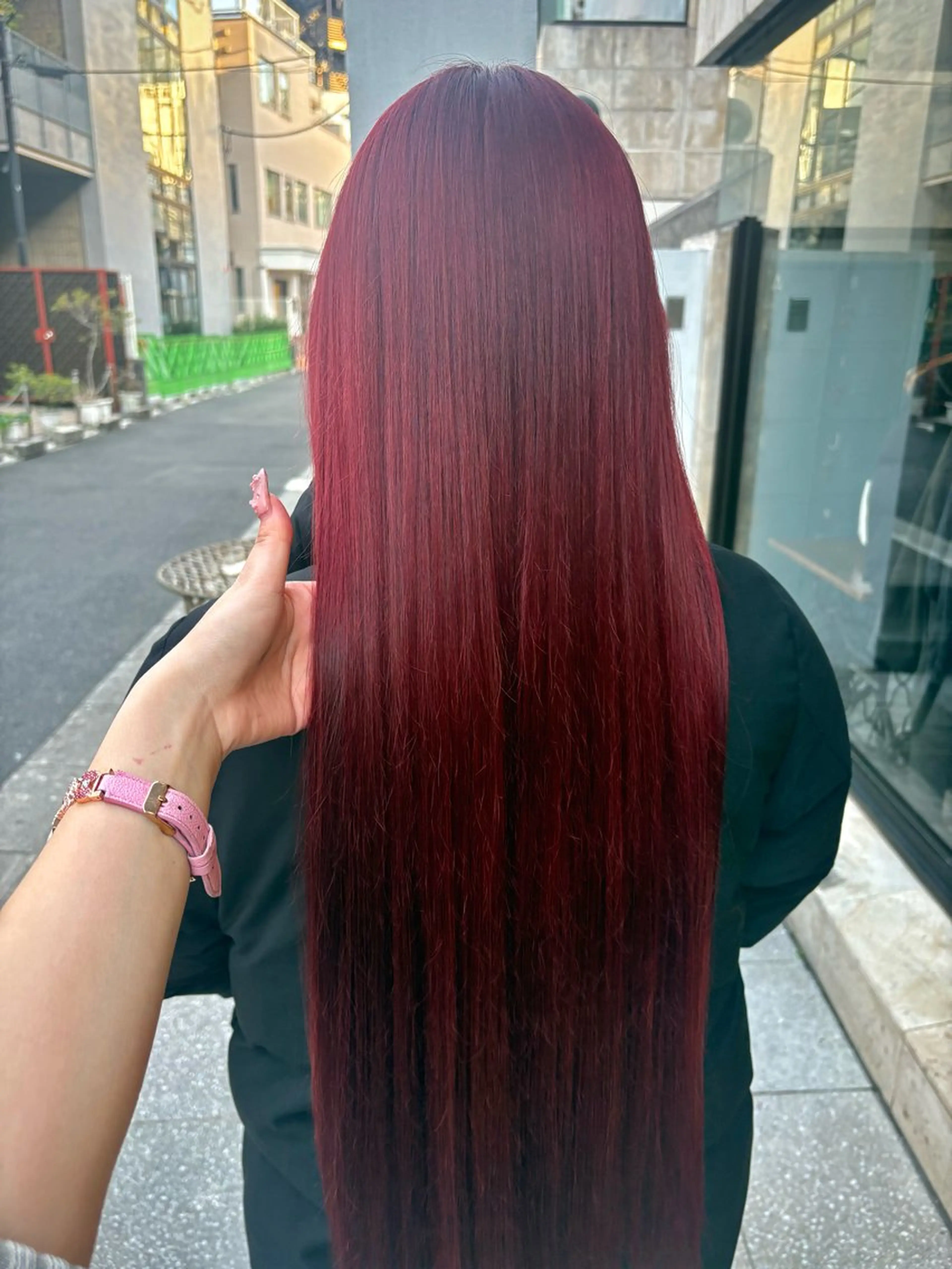 ロング 🦋韓国/暖色カラー RENA🦋のヘアスタイル