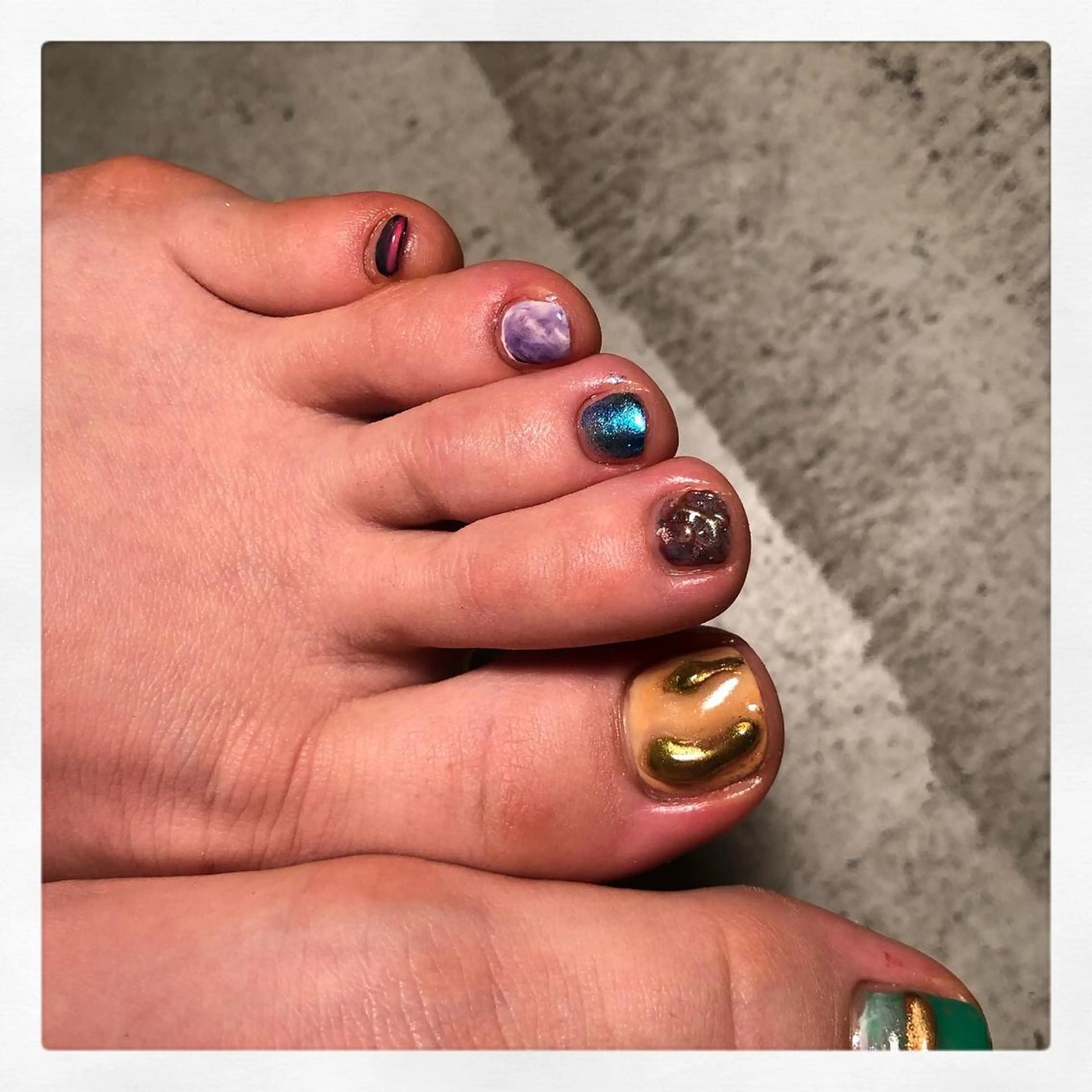 ネイル フットネイル Seis Shihoのネイルデザイン