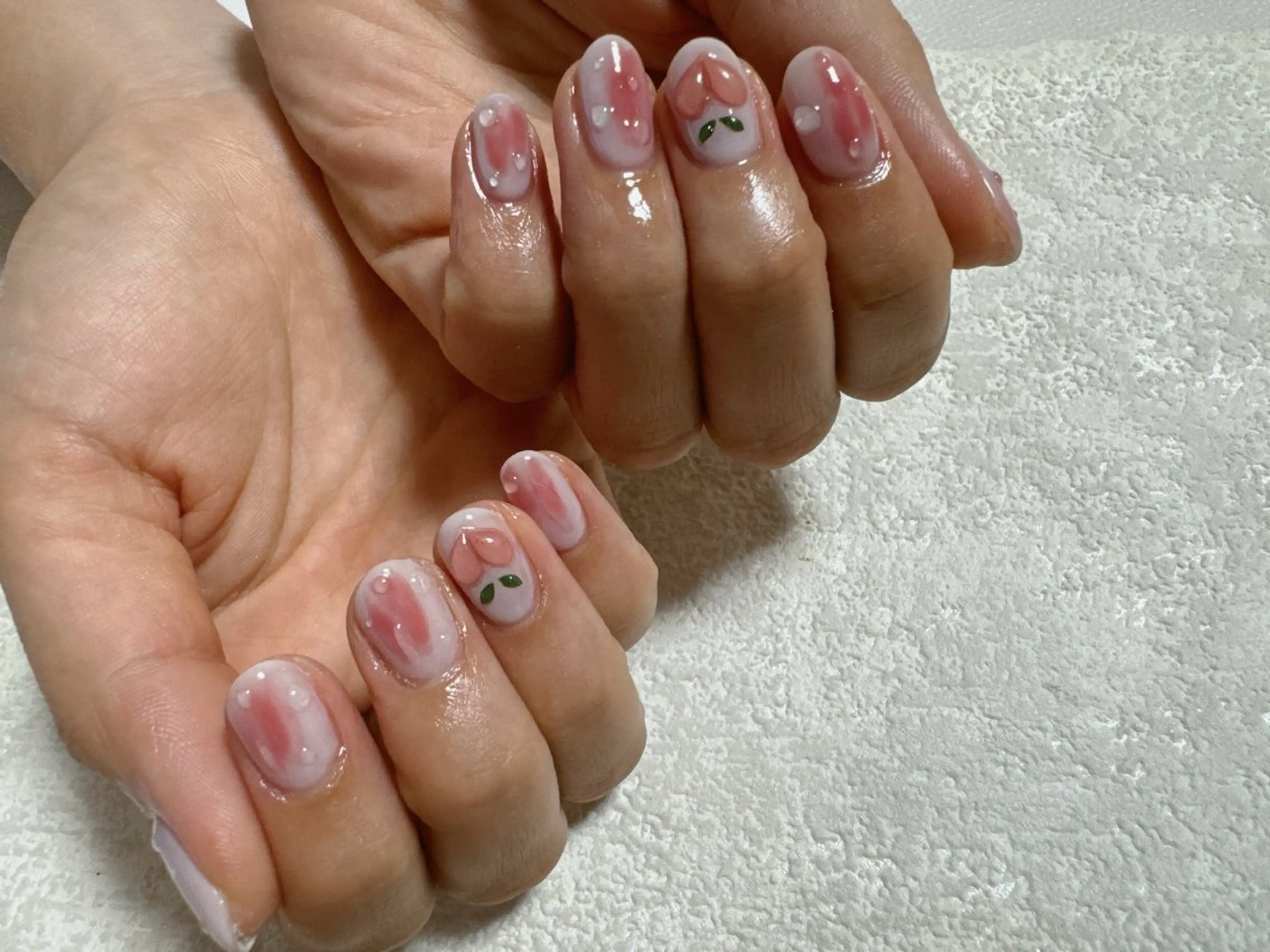 ネイル ジェルネイル メンズネイル ニュアンスネイル パラジェル ワンホンネイル kiki nail たまプラーザのネイルデザイン