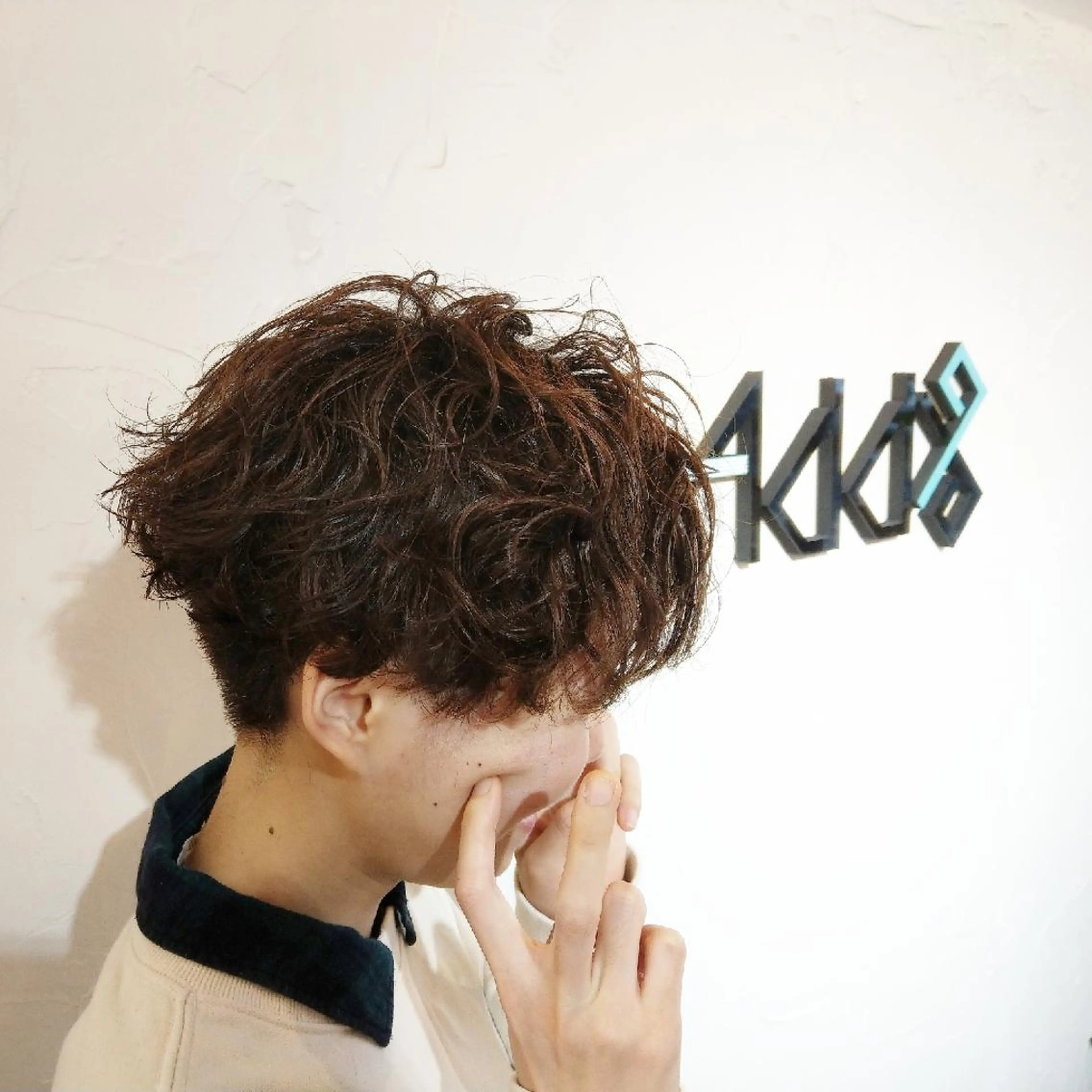 ショート パーマ カラー ヘアアレンジ ボブ ショートヘア カット パーマ Add9 柳田健登のヘアスタイル