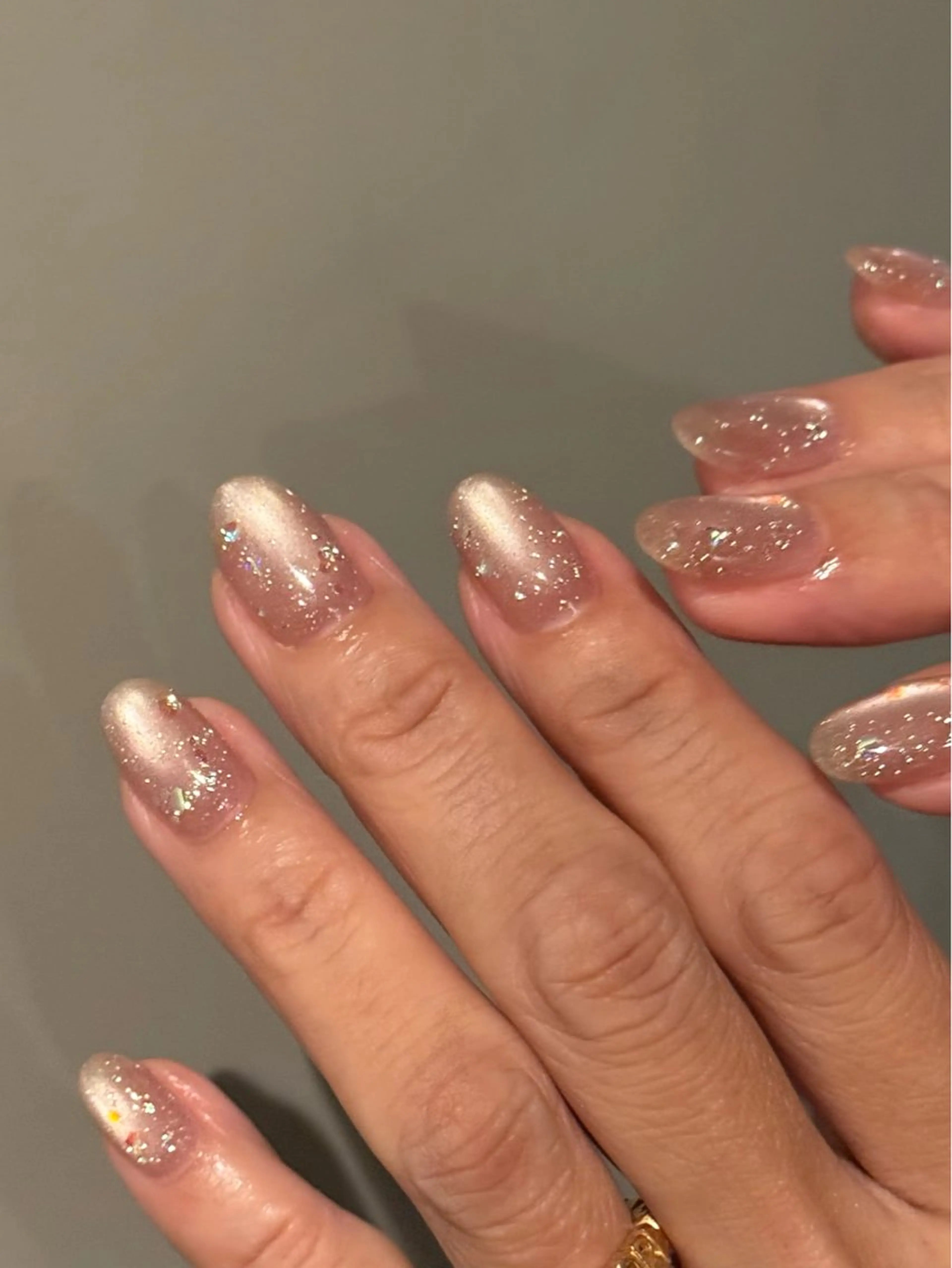 ネイル キラキラネイル Manon Yuiのネイルデザイン