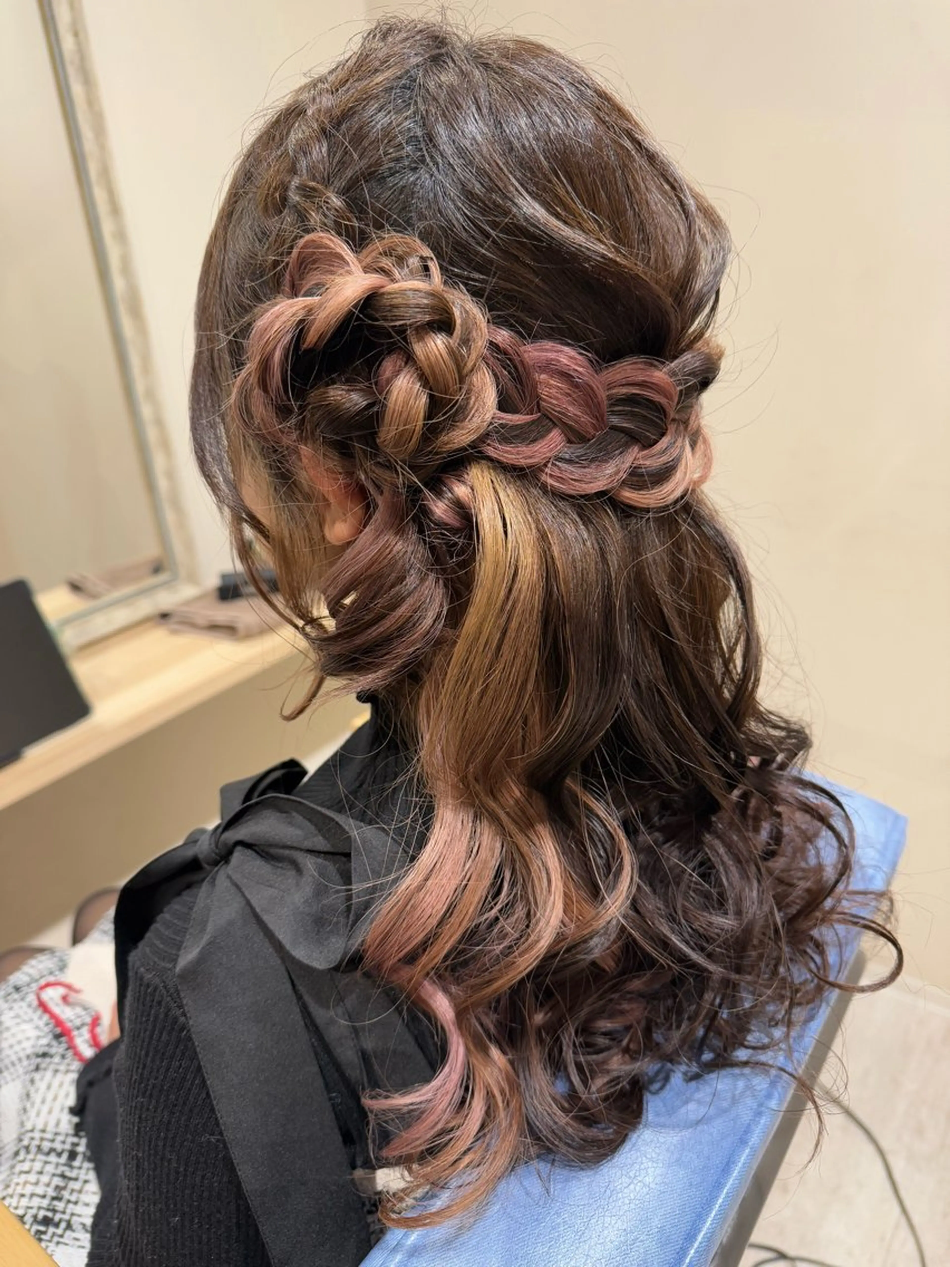 ロング ヘアセット Connect Rumiのヘアスタイル