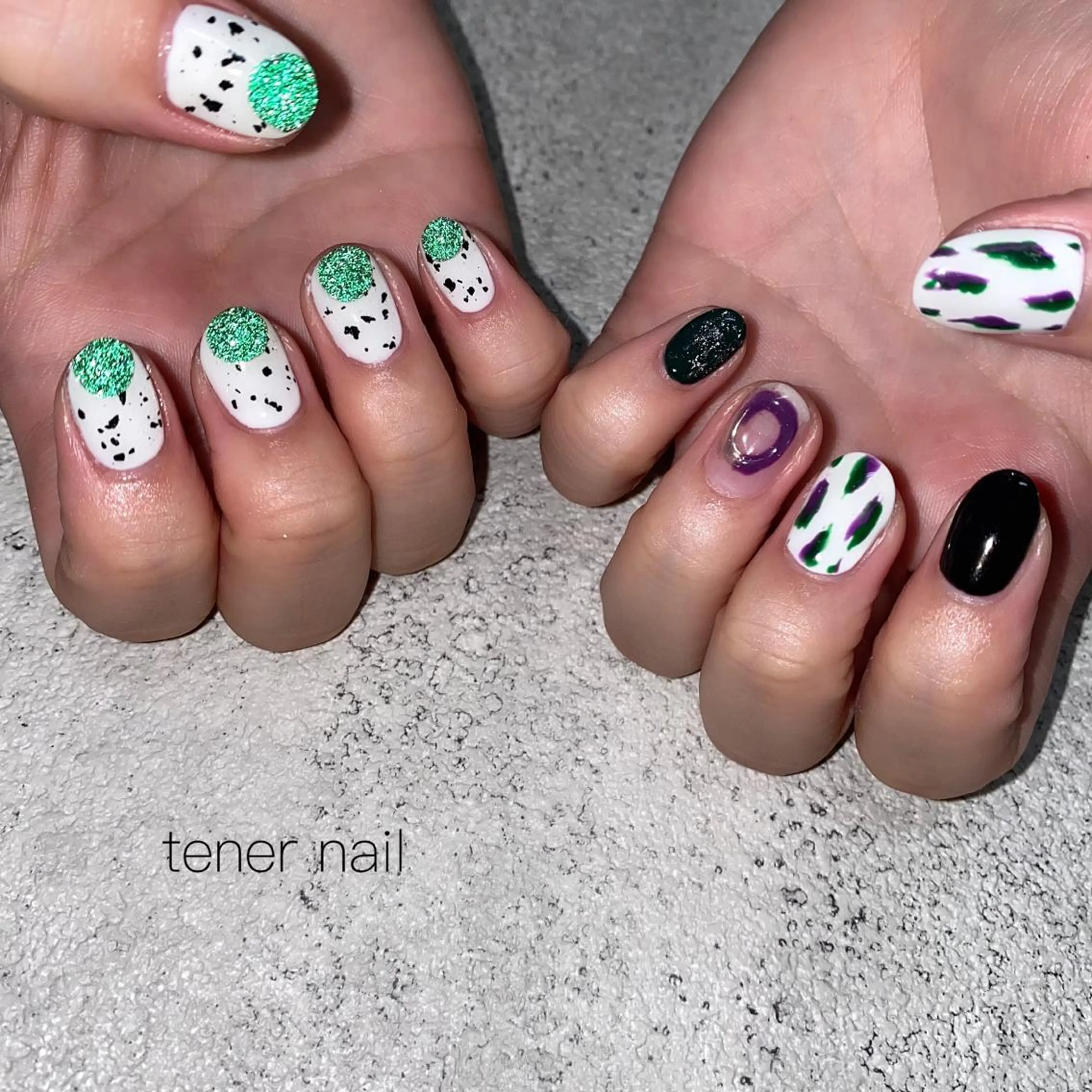 ネイル フラッシュネイル ラメ(グリッター) tener  nail  テネルネイル所属・テネルネイル tener nailのネイルデザイン