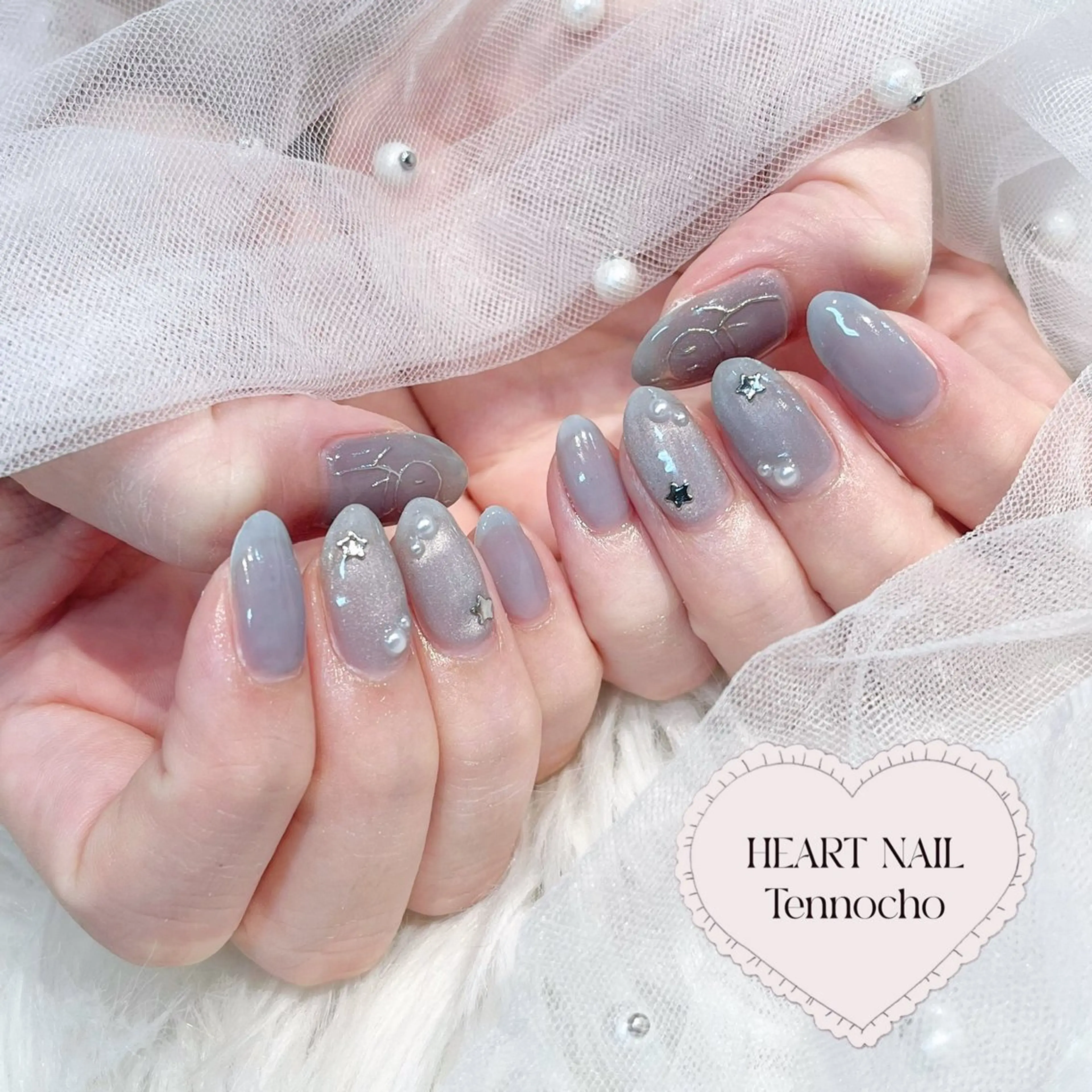 ネイル 冬ネイル クリスマス はあとねいる天王町店所属・HARUKA 🐼のネイルデザイン