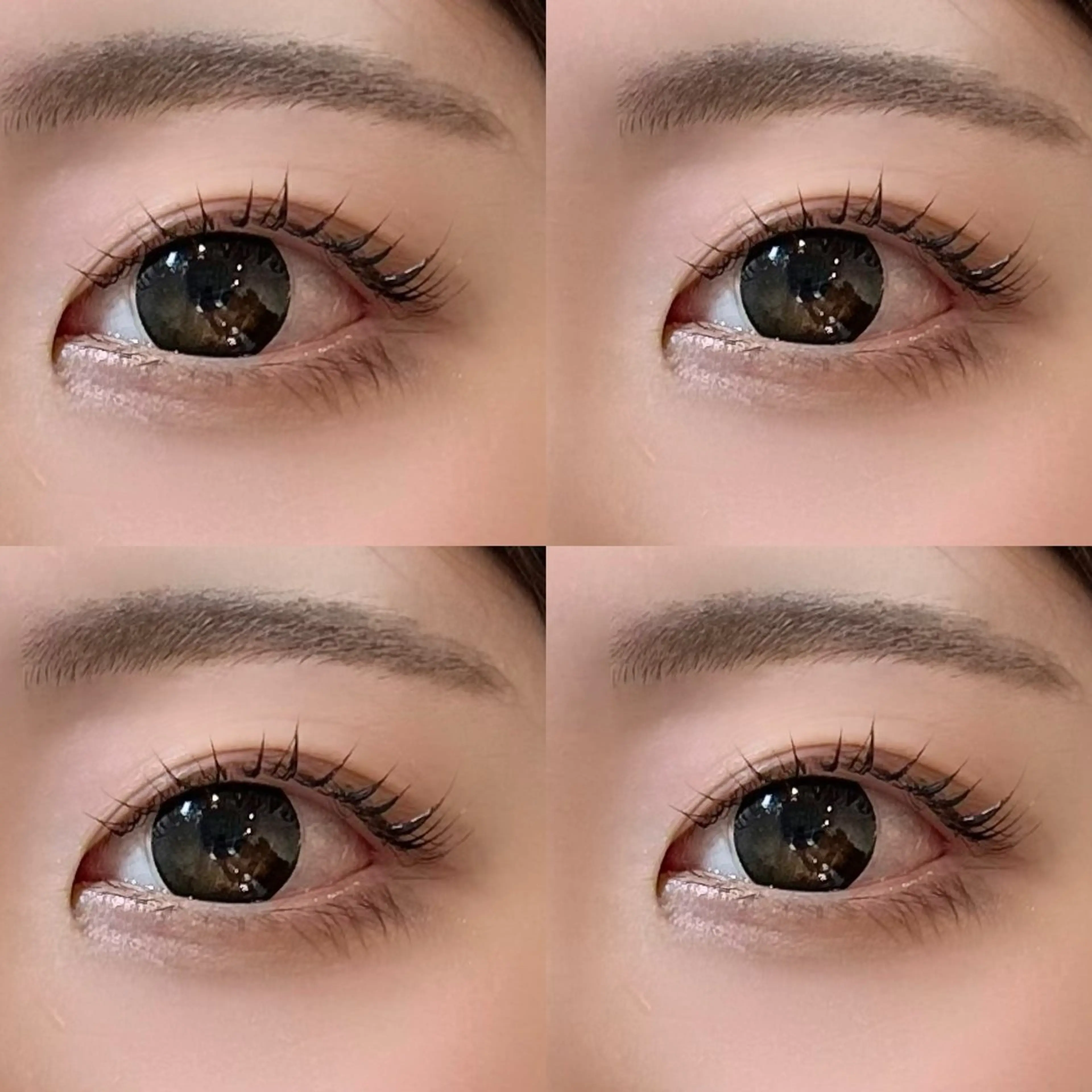 マツエク・マツパ 塩入ひろの、韓国ヘア 梅田/束感まつ毛のヘアスタイル