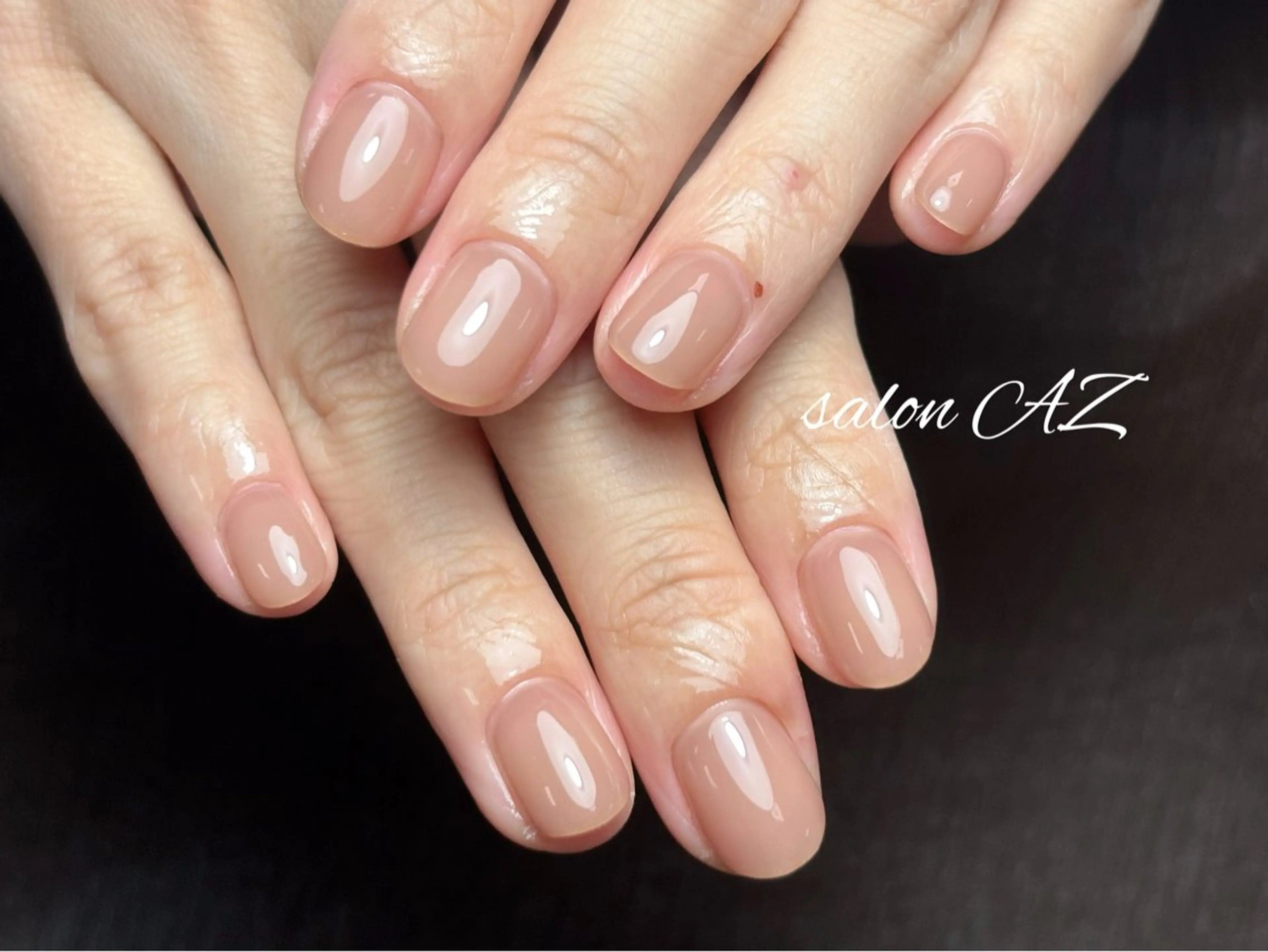 ネイル アートネイル 長さ出し フットネイル フレンチネイル ジェルネイル ハンドネイル salon AZのネイルデザイン