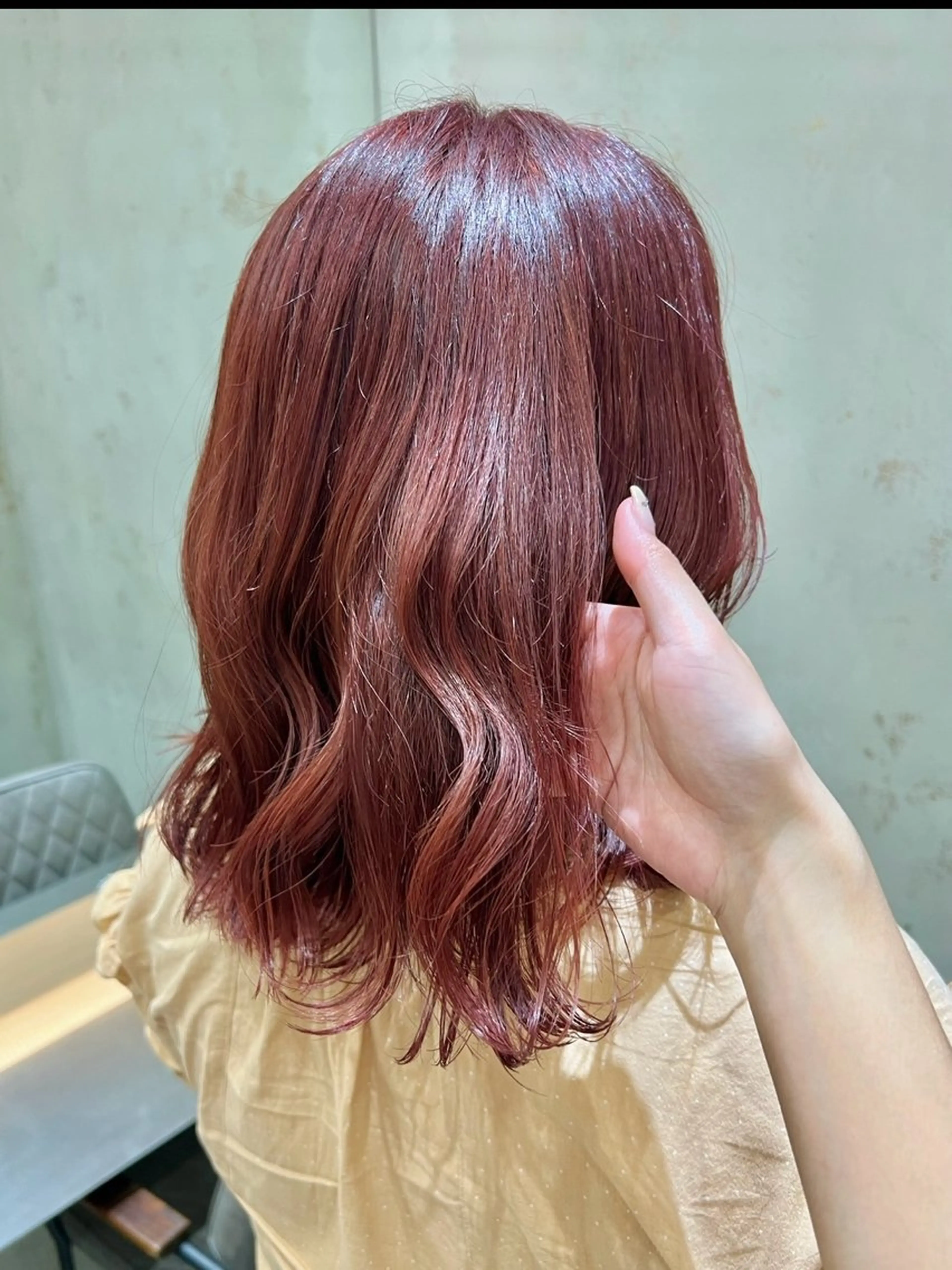 セミロング カラー カット ヘアカラー トリートメント 髪質改善/ボブ/ ハイトーン❣️yuiのヘアスタイル