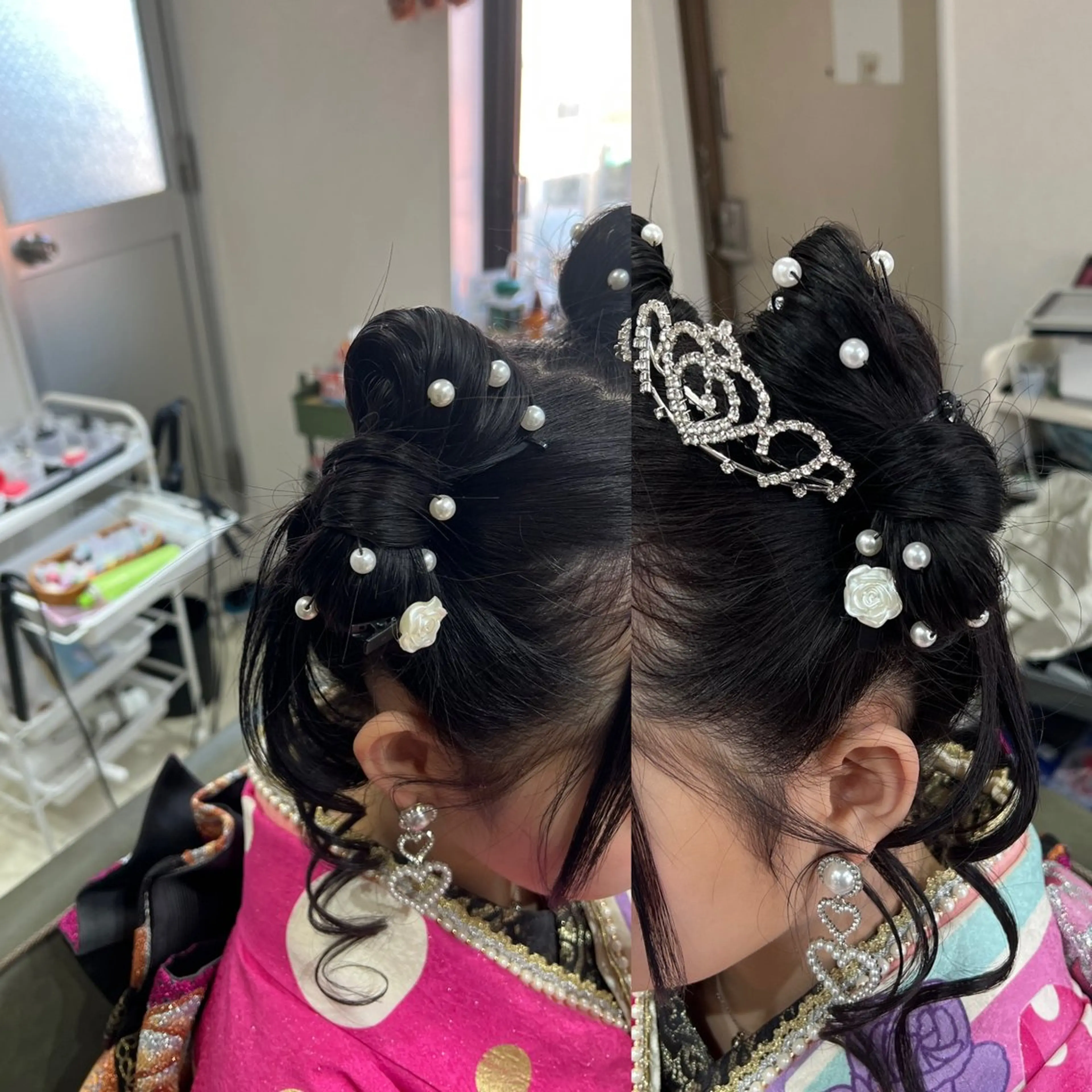 ロング ヘアアレンジ 成人式 山室 敬義のヘアスタイル