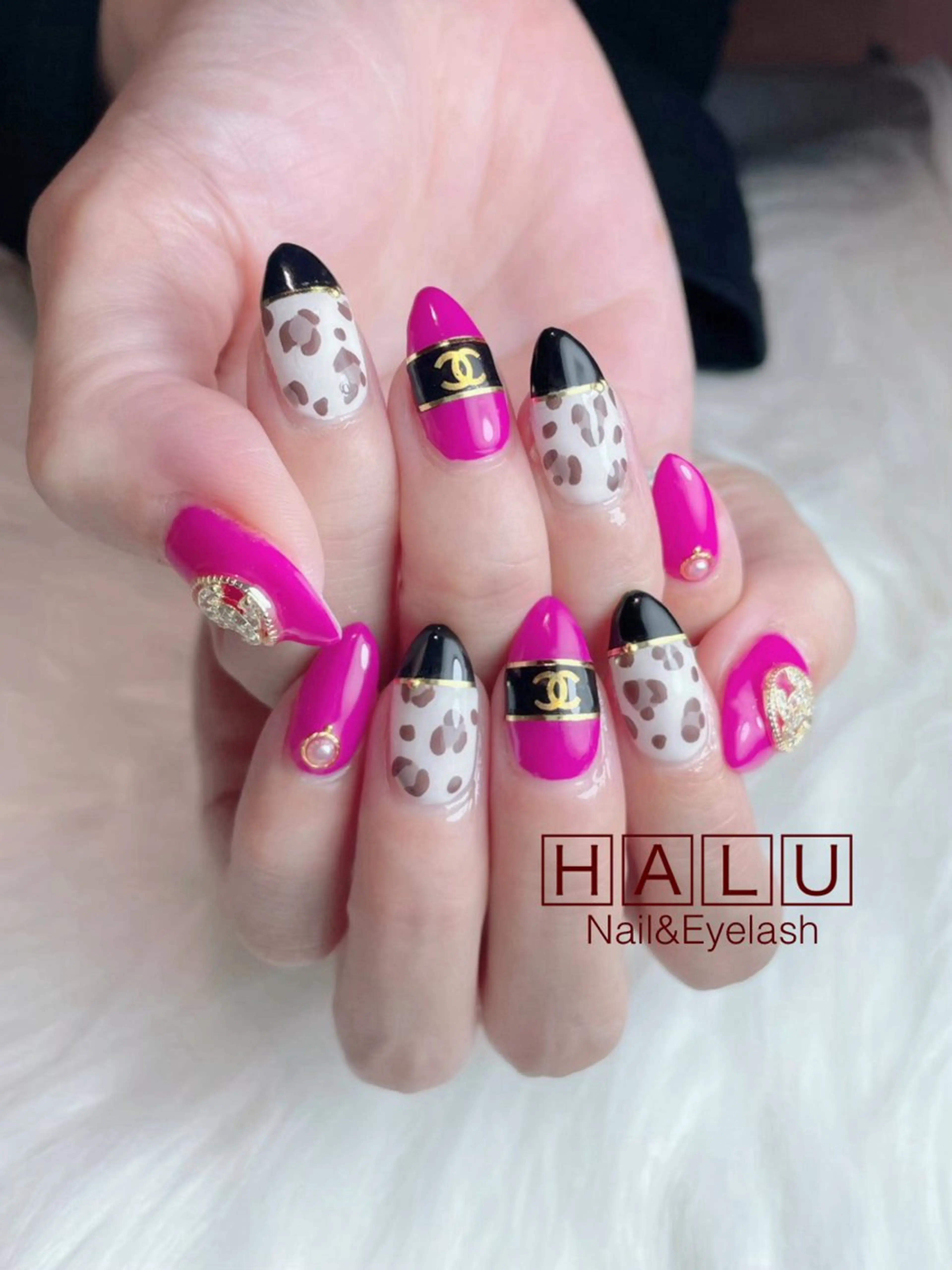 ネイル ピンク HALU ハルのネイルデザイン