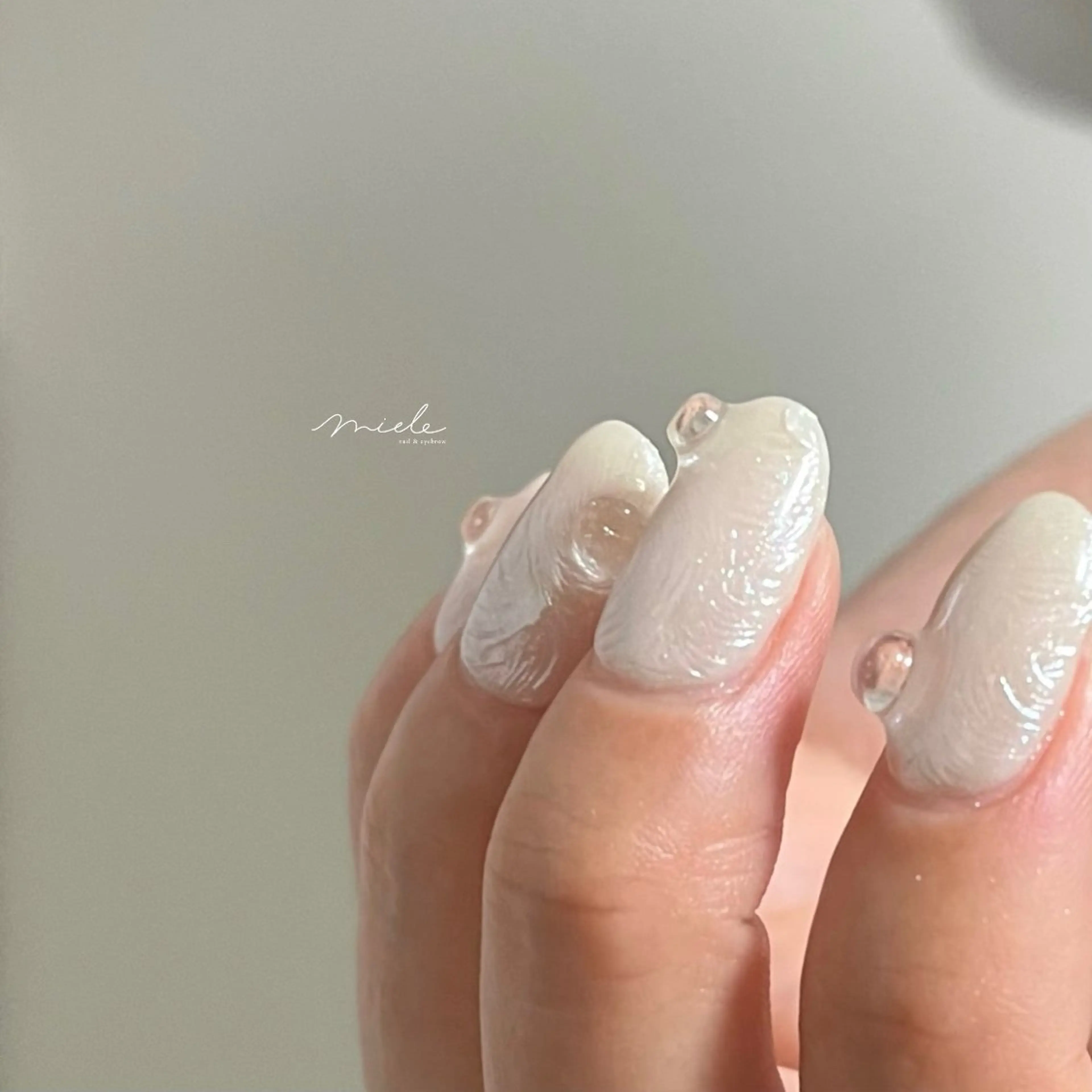 ネイル ハンドネイル miele【ミエレ】 シンプル一癖のネイルデザイン