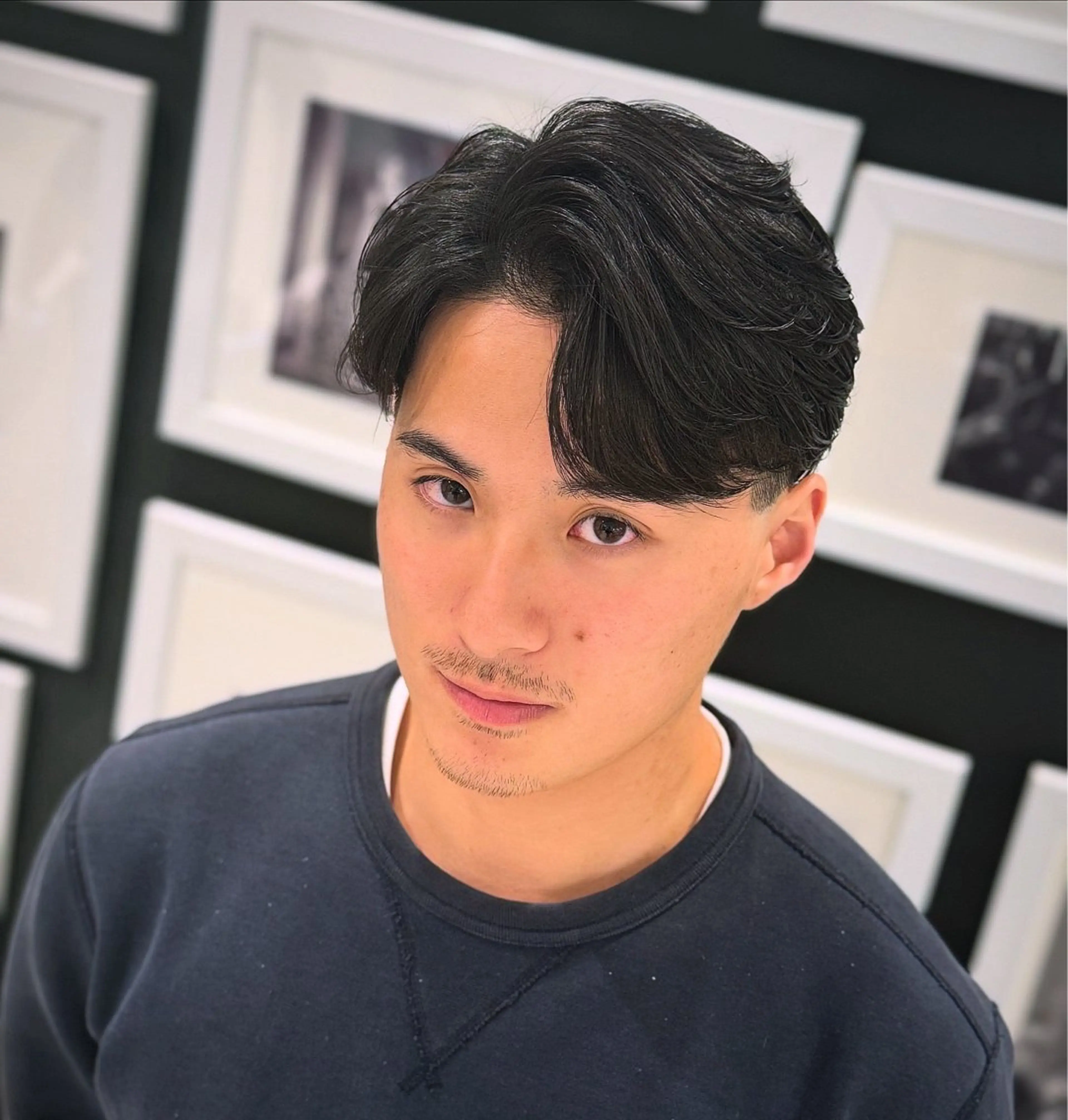 【パーマNGでも大丈夫⭕️】カット➕毛流れニュアンスパーマ※男性限定！#ニュアンスパーマ#フェザーパーマ#カルマパーマの写真