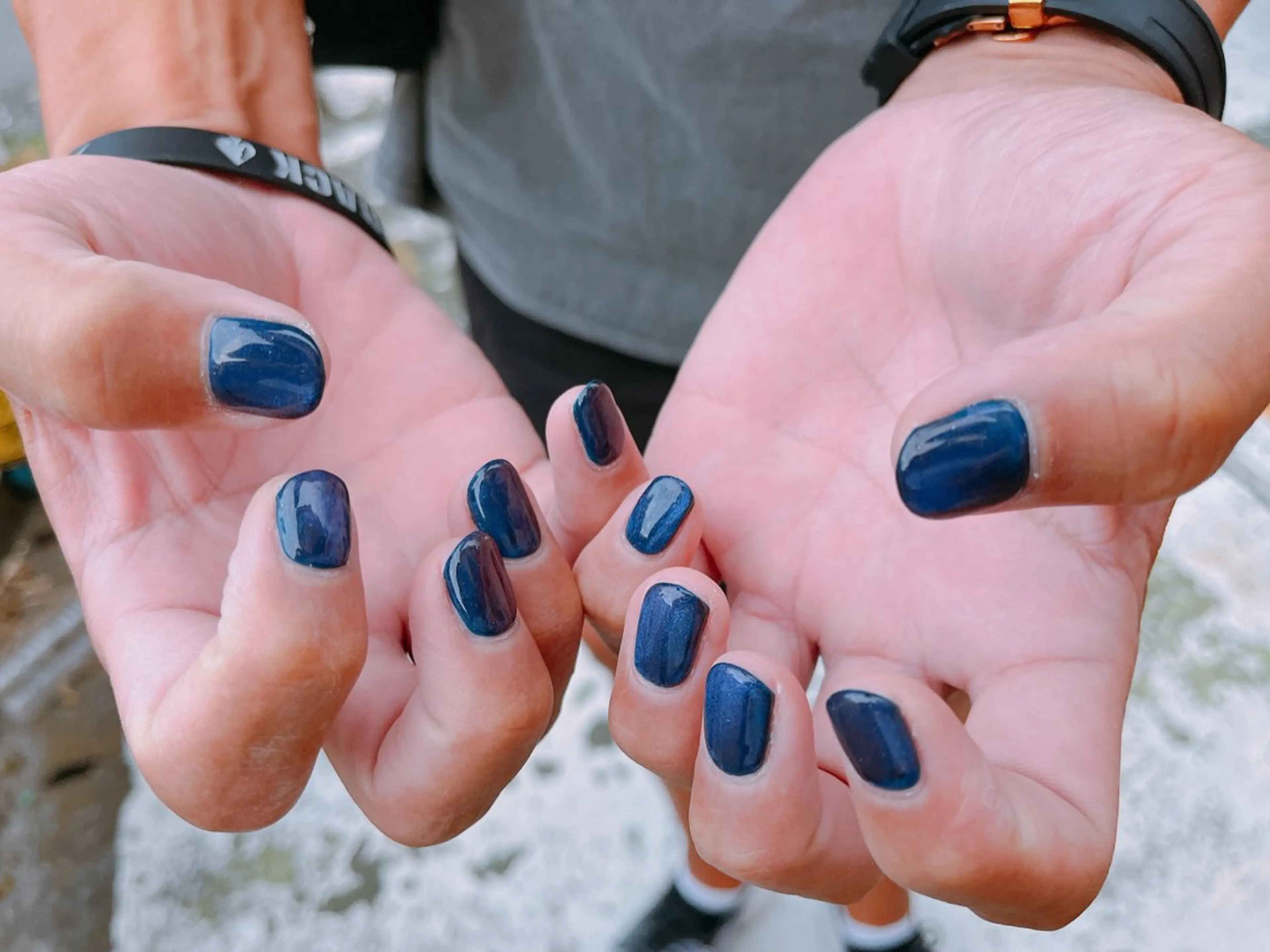 ネイル マグネットネイル メンズネイル ハンドネイル kiki nail 二子玉川のネイルデザイン