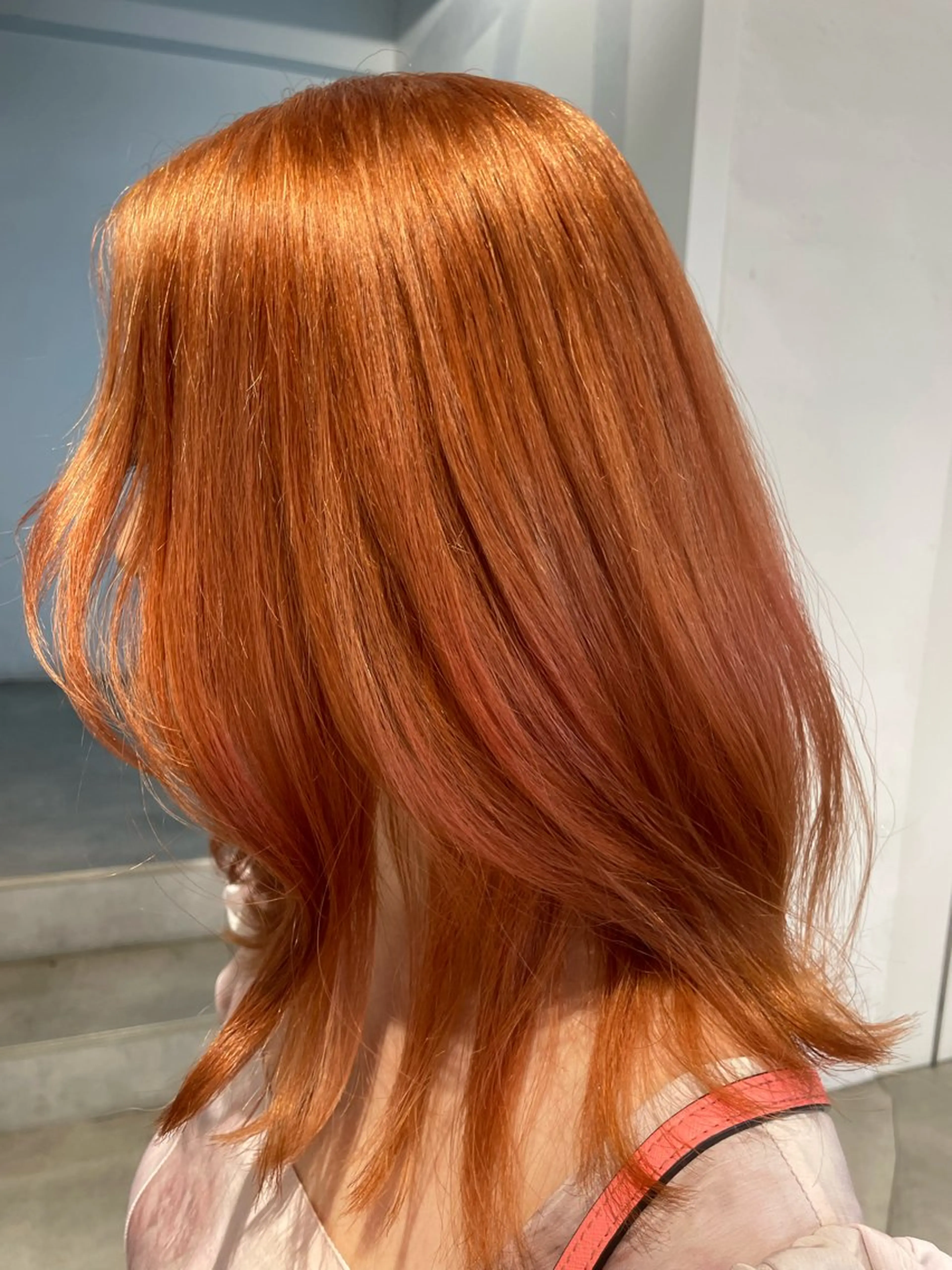 カラー ヘアカラー ハッシュレイヤー/ ハイトーン/senaのヘアスタイル