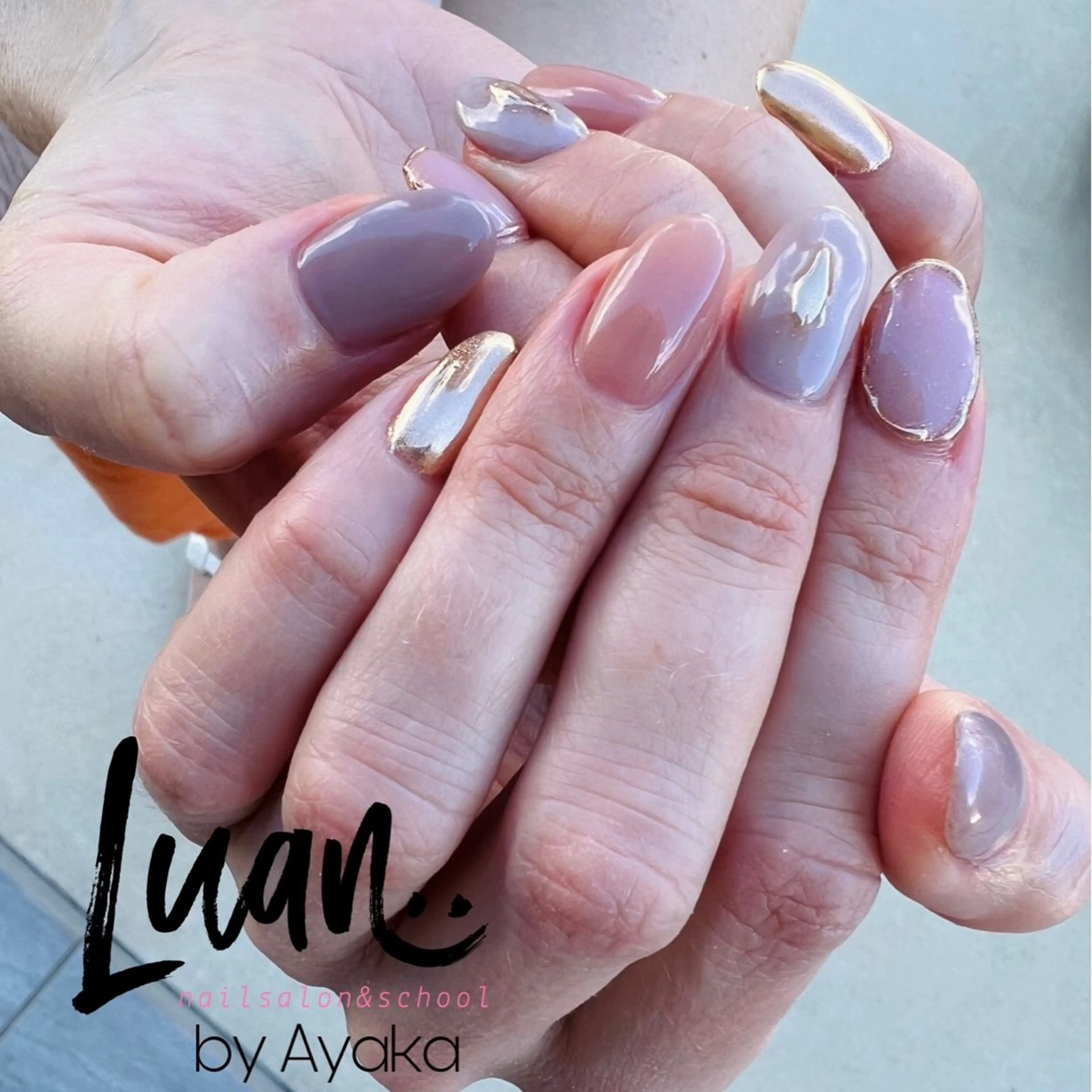 ネイル nailsalon&school Luan所属・Goto Ayakaのネイルデザイン