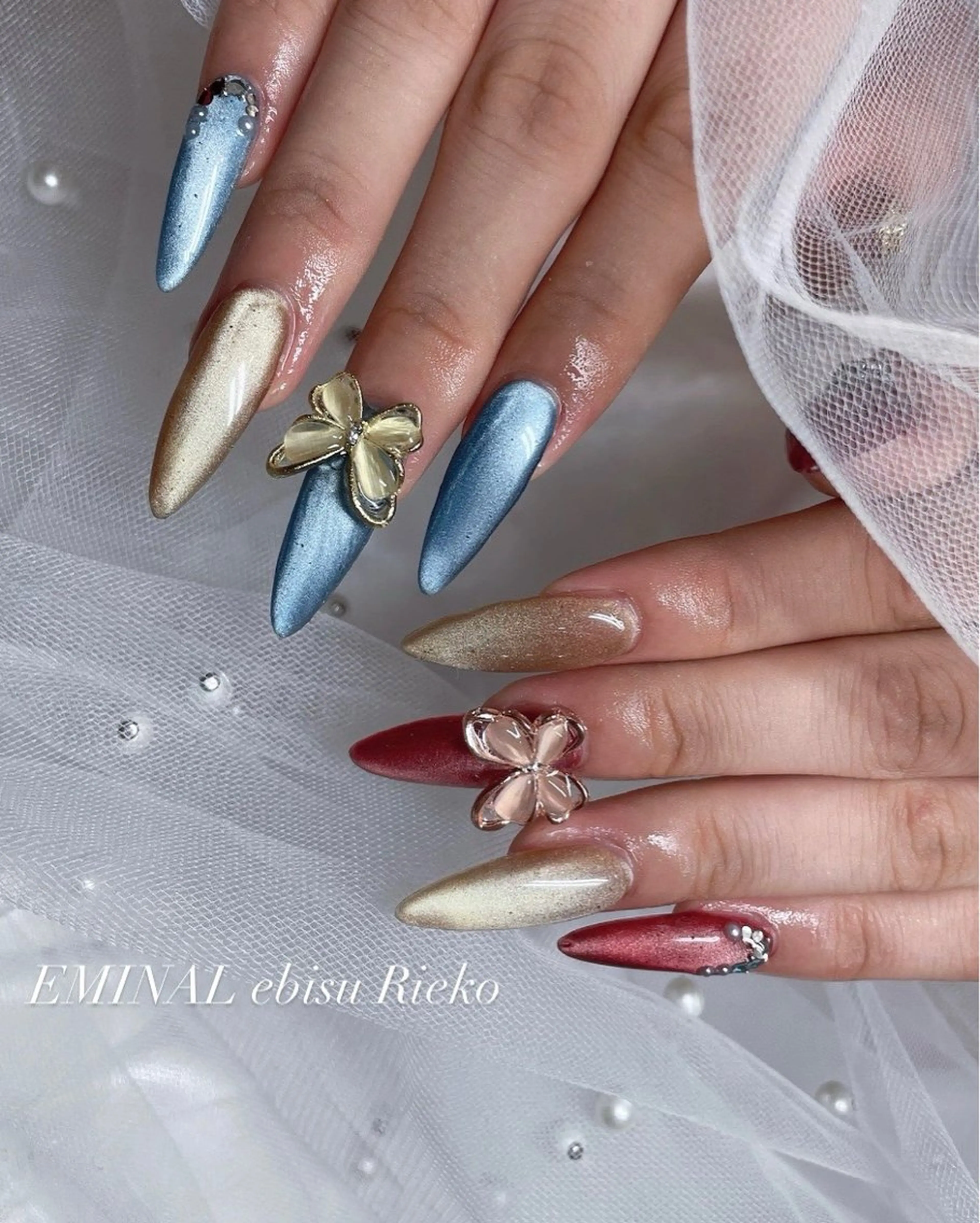 ネイル ハンドネイル Rieko EMINAL恵比寿のネイルデザイン