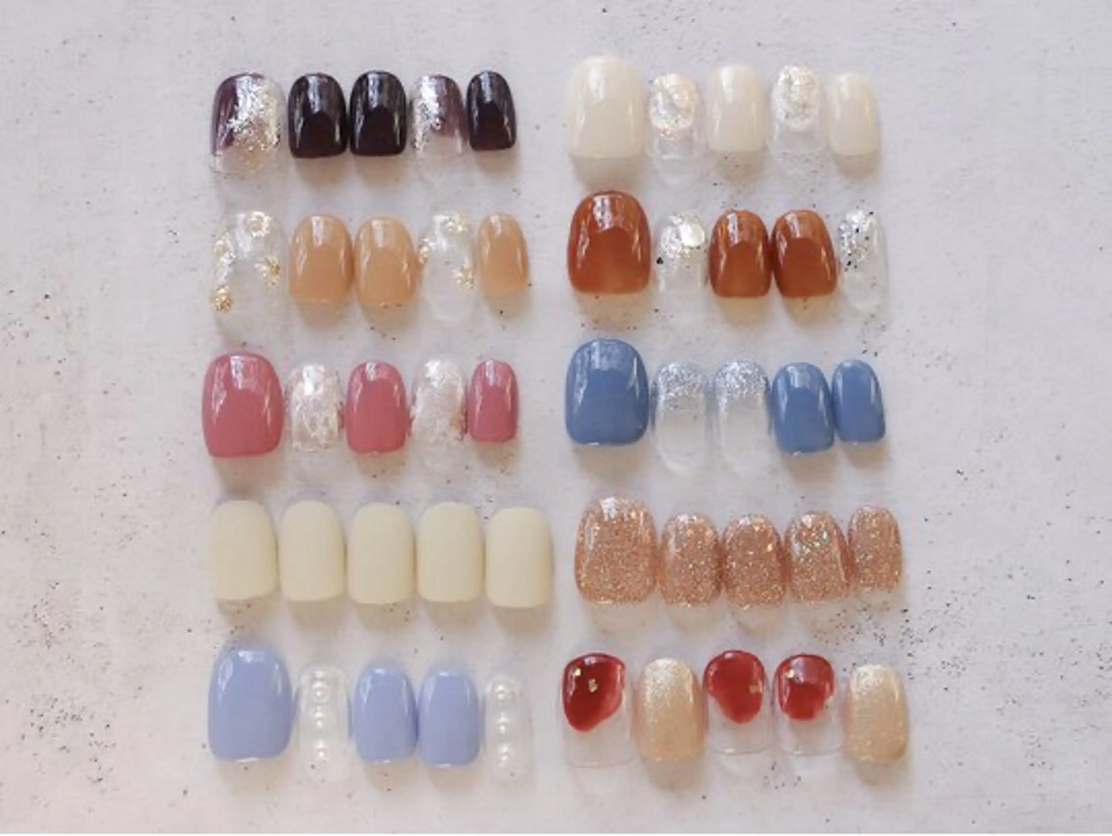 【ジェルオフケア無料】10種類から選べる定額Ａの写真