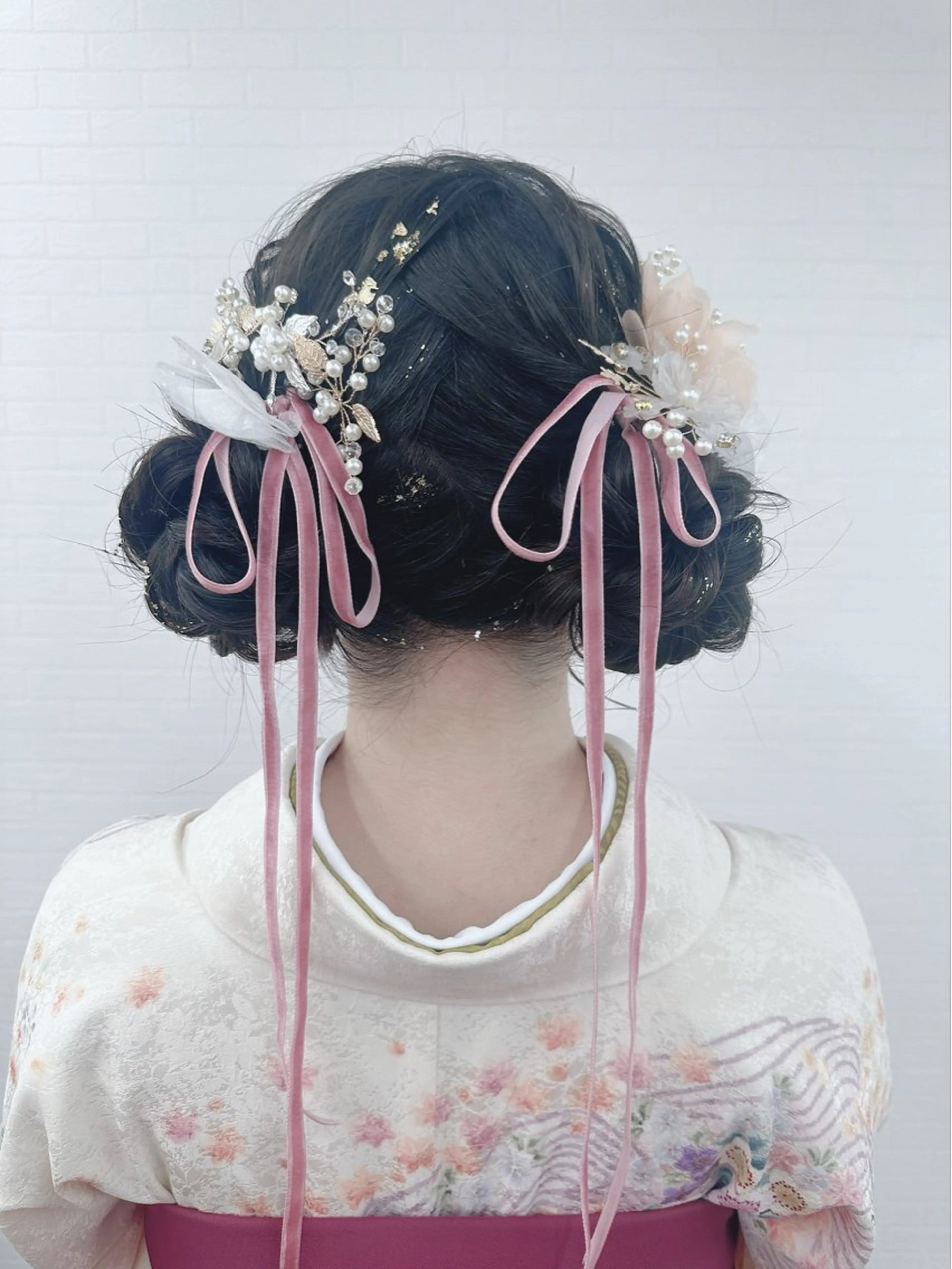 ヘアアレンジ お団子ヘア 着付け GRANLUSSO 〜グランルッソ駅前店所属・木口 嘉美のヘアスタイル