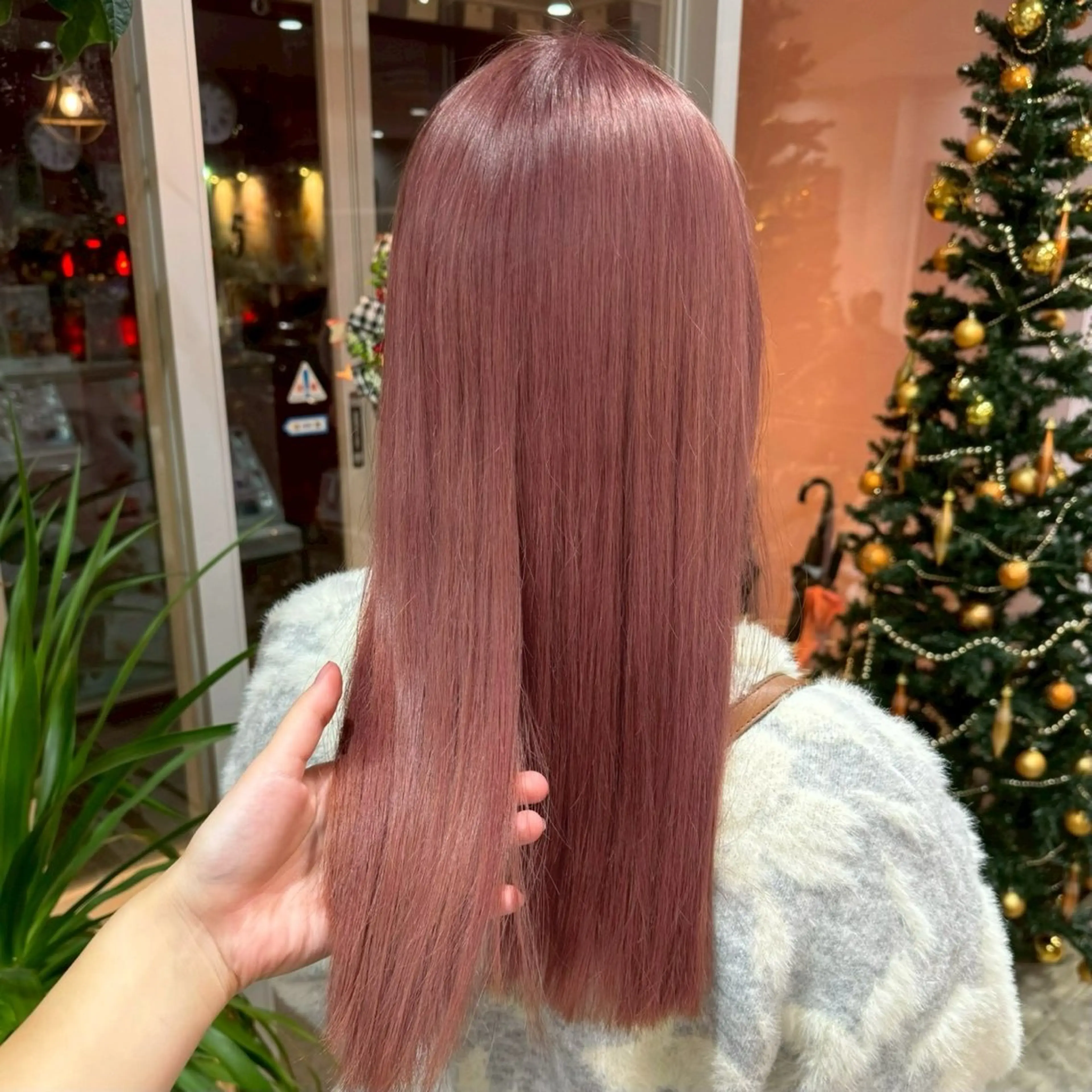 ロング カラー カット ヘアカラー トリートメント ブリーチなし艶カラー /いくののヘアスタイル