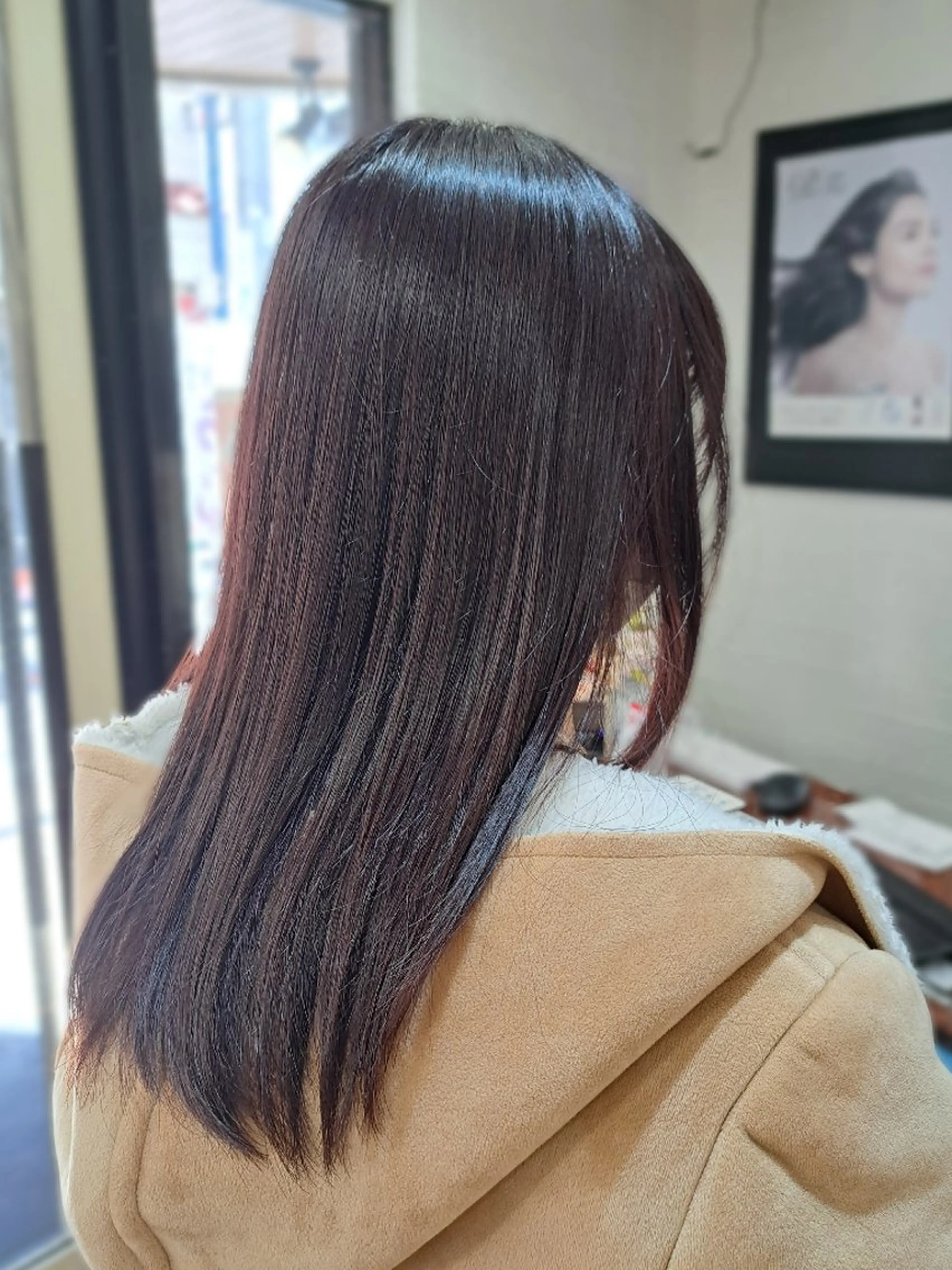 セミロング カラー トリートメント 💜𝑳𝑼𝑵𝑨 🌻母良田愛美🌻のヘアスタイル