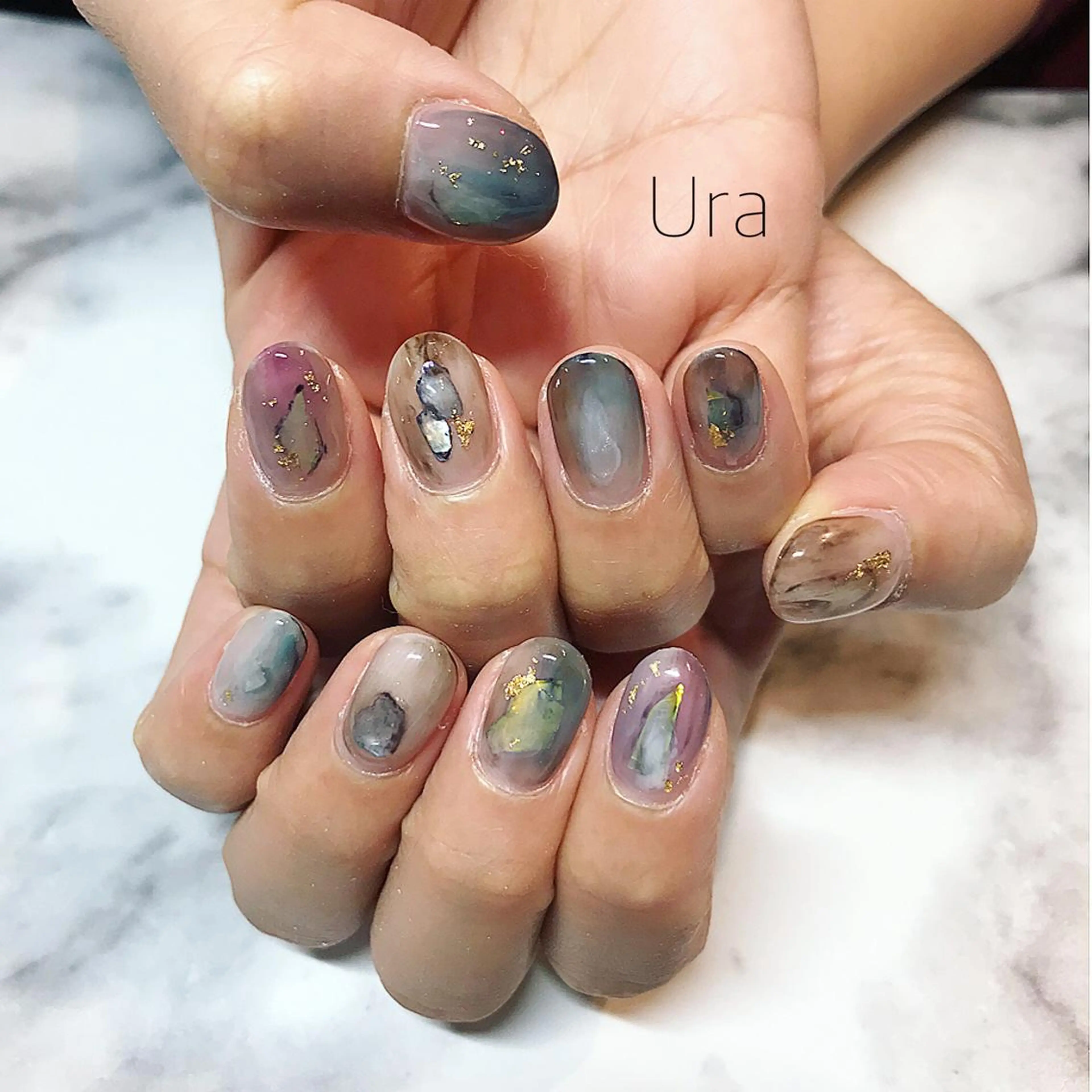 ネイル ハンドネイル UrakoNail 《nail》のネイルデザイン
