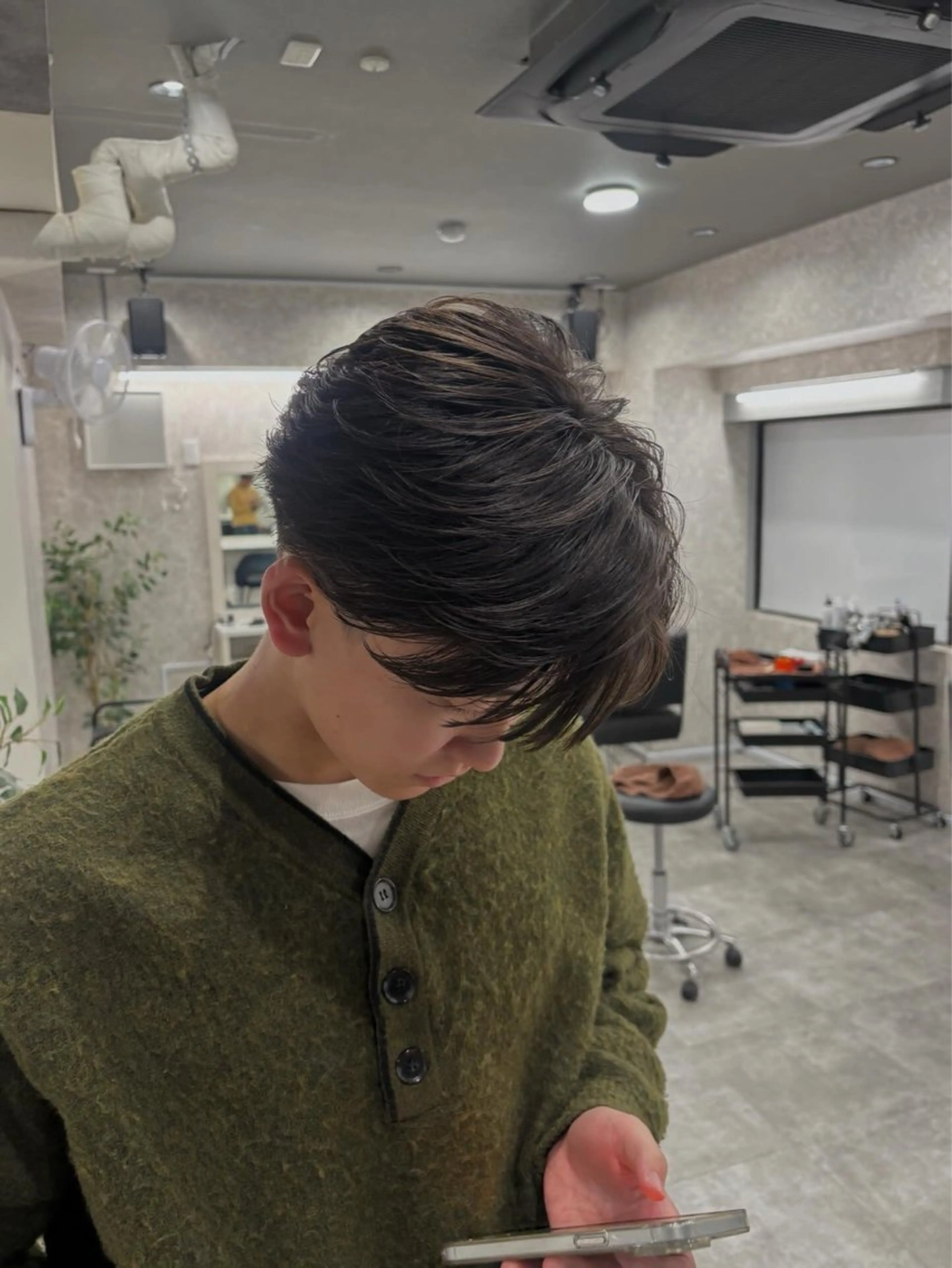 パーマ メンズ メンズパーマ カット パーマ トリートメント メンズ特化🔥/池袋 りくとのヘアスタイル