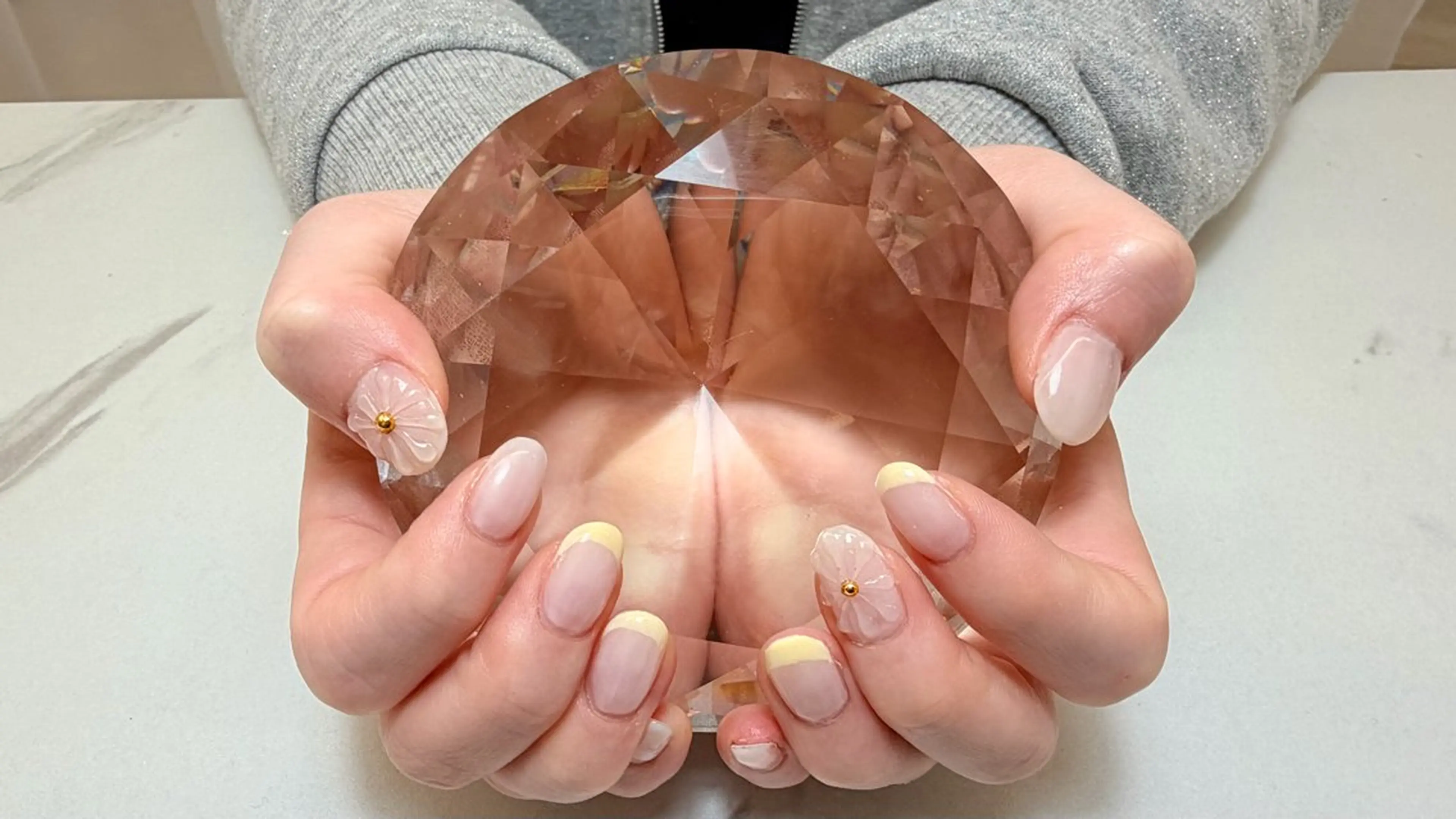 ネイル 春ネイル みなみ❤︎ジャニオタ /堺筋本町のネイルデザイン