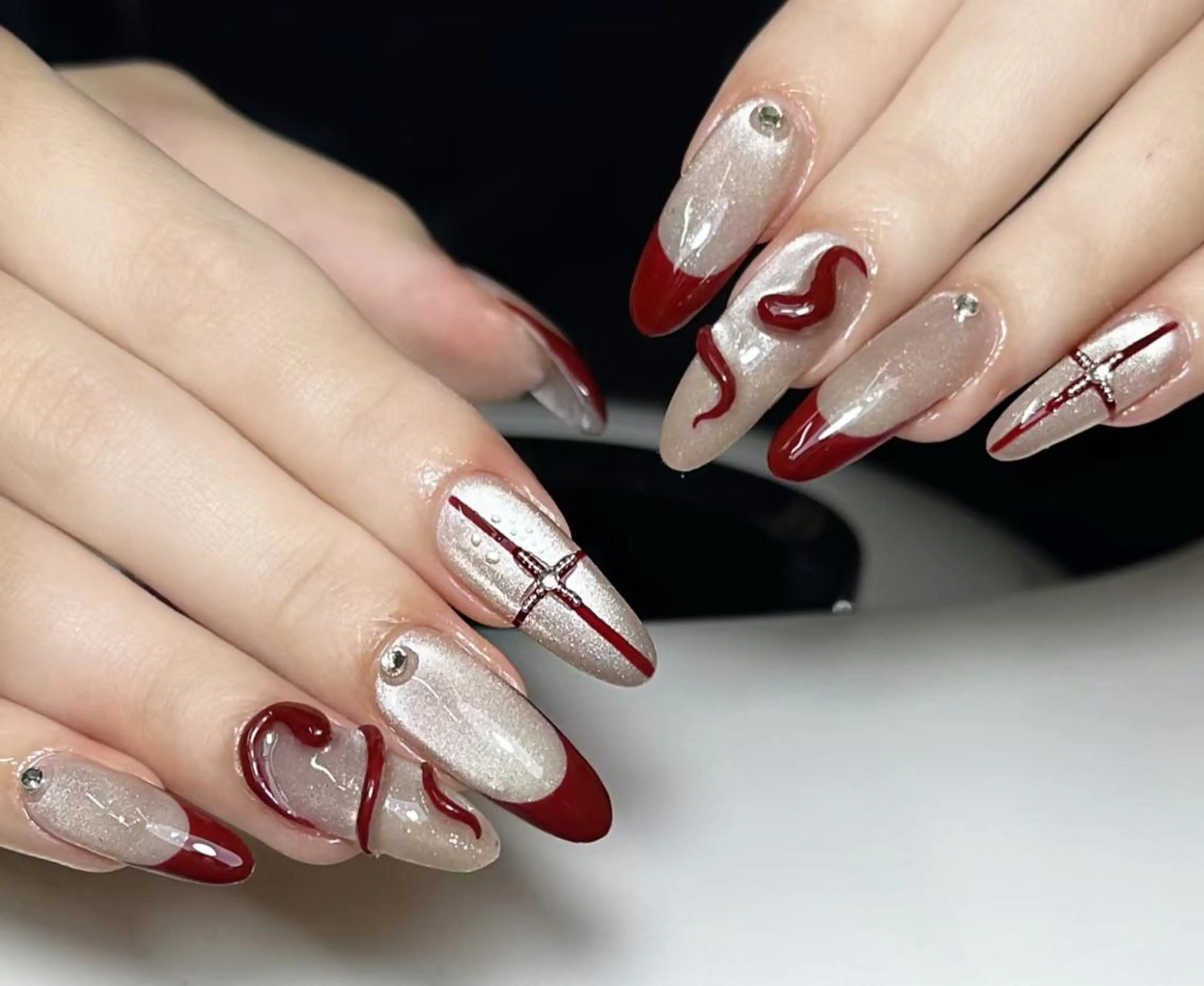 ネイル ハンドネイル By moonネイル 🌷ワンホン/韓国風のネイルデザイン