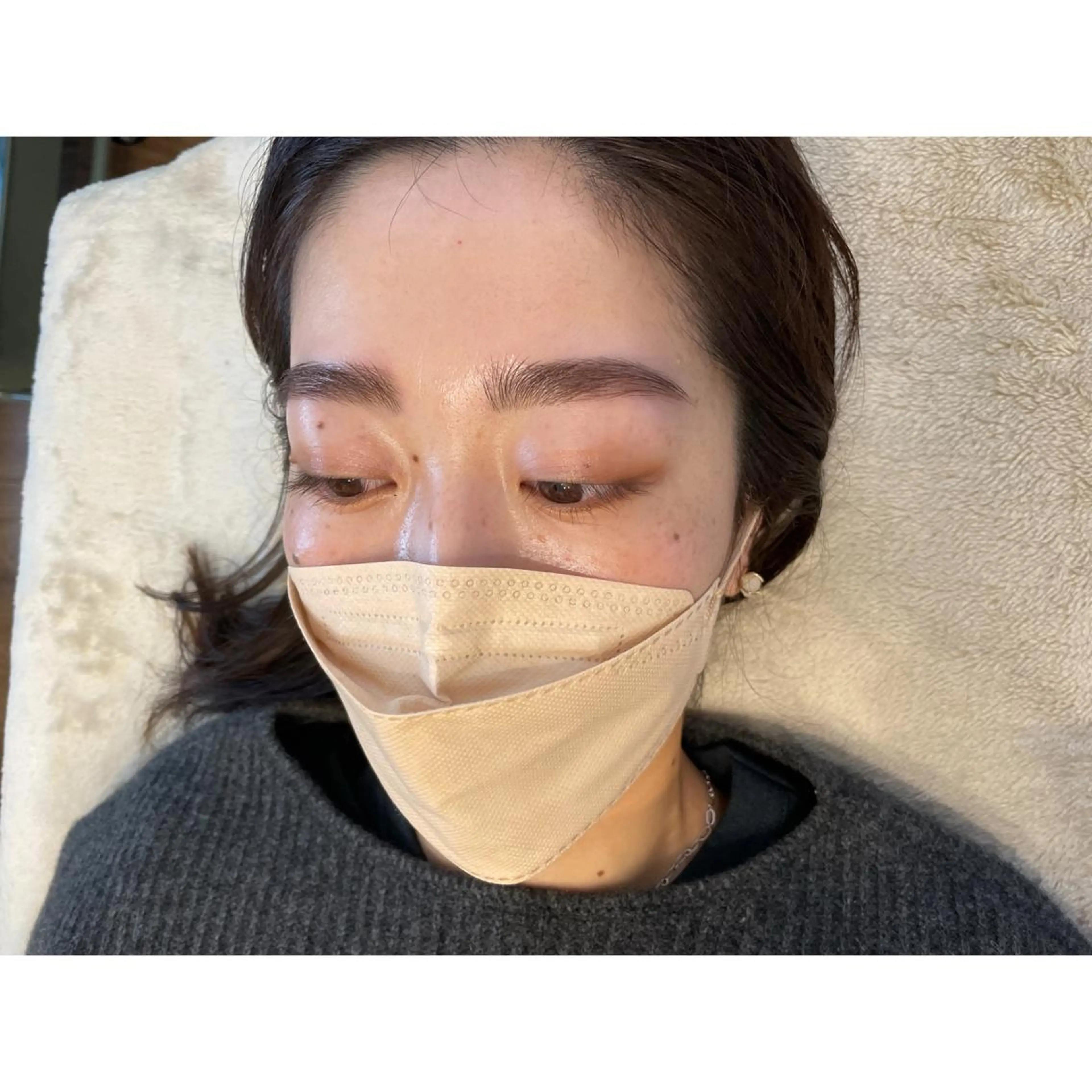 アイブロウ ワックス脱毛 眉カット osaki .のマツエク・マツパデザイン