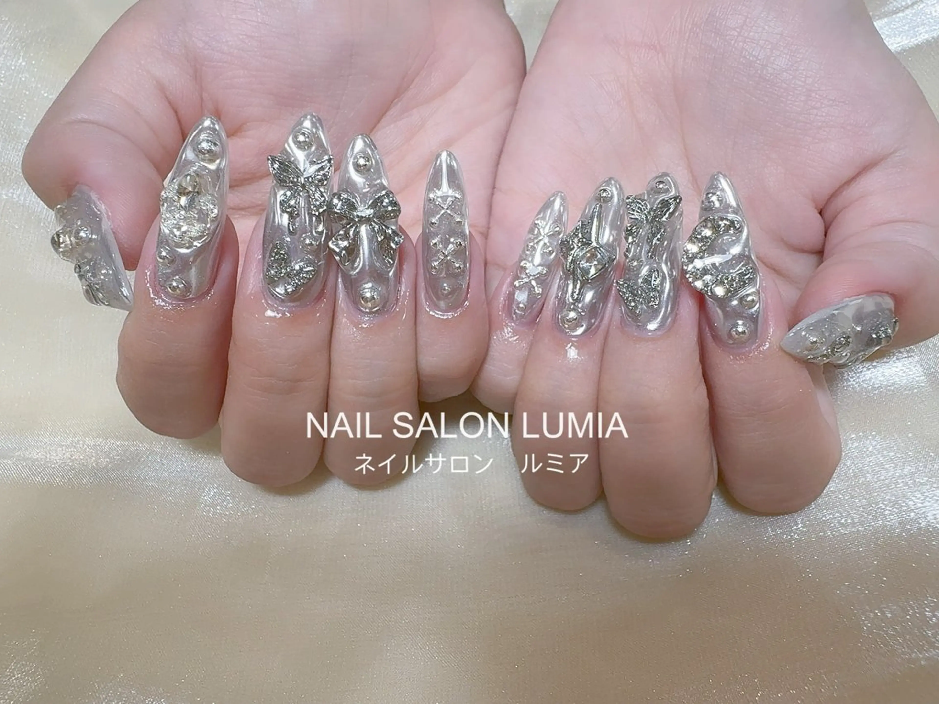 ネイル ハンドネイル ネイルサロン ルミア Lumia 店長のネイルデザイン
