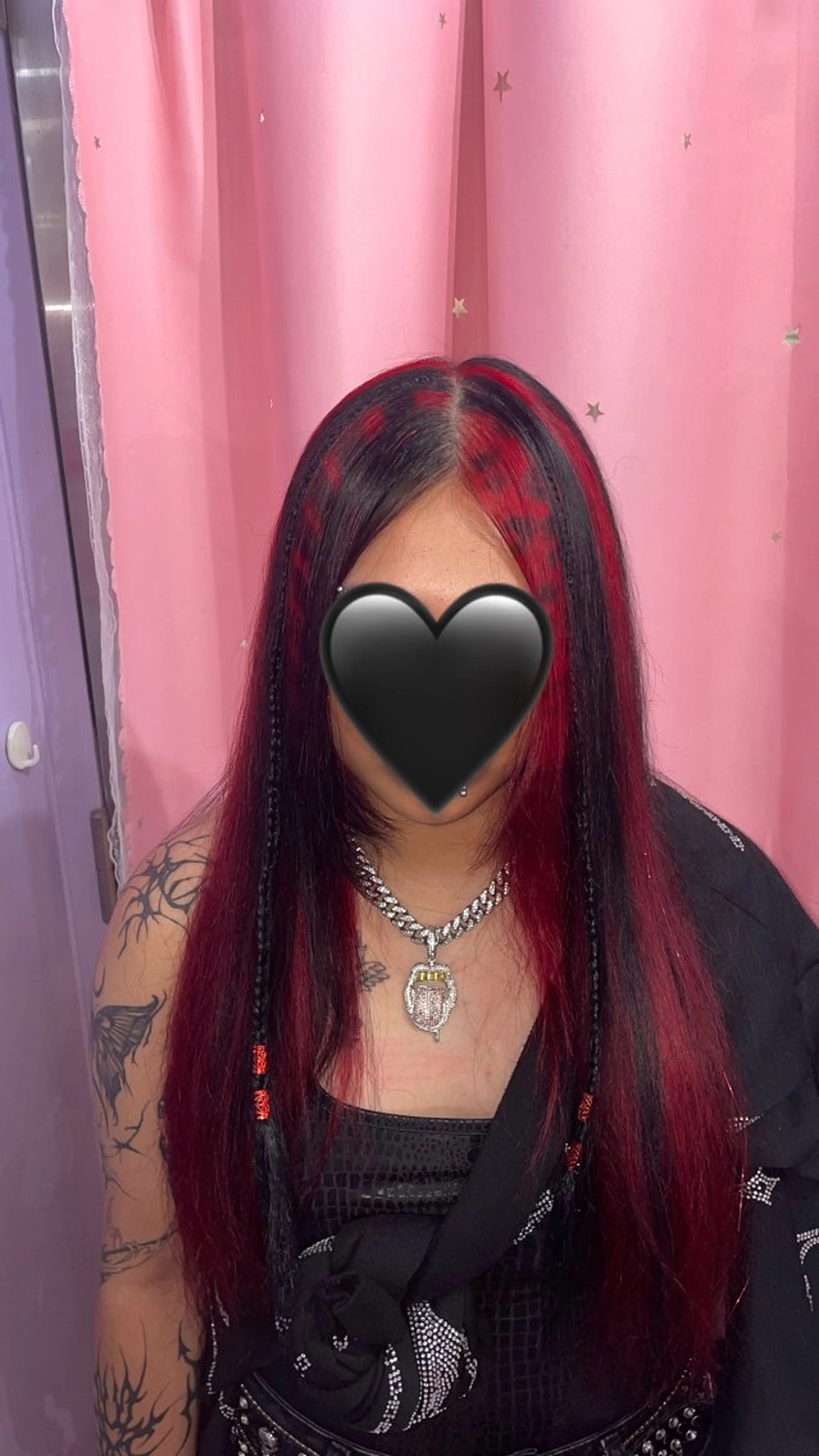 ロング カラー ヘアカラー 👽KINA👽 派手髪🦖💖✨のヘアスタイル