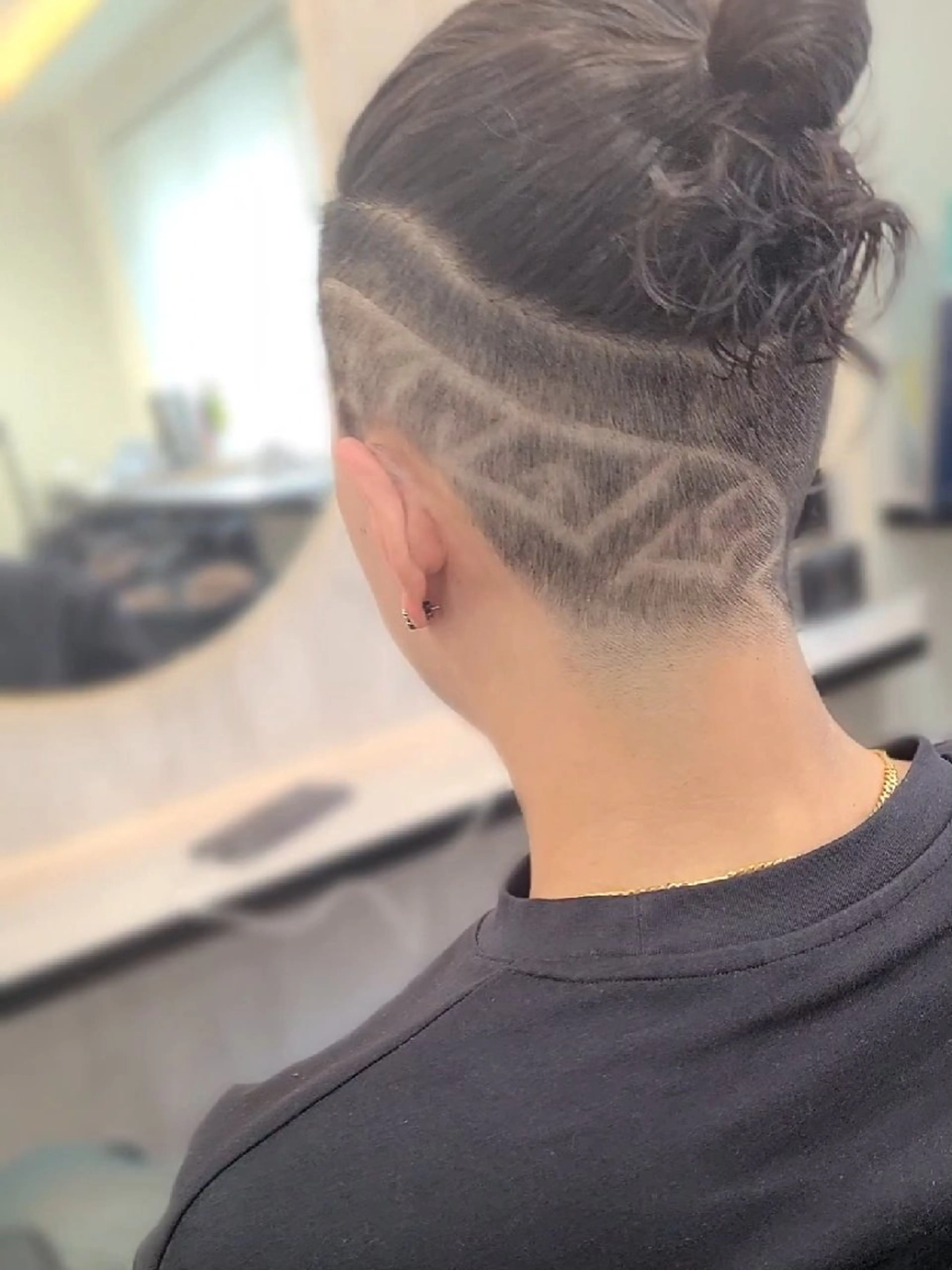 メンズ パーマ ミディアム カット Lapis 名古屋駅前店所属・LEN名古屋/パーマ 海外ヘア/メンズ特化のヘアスタイル