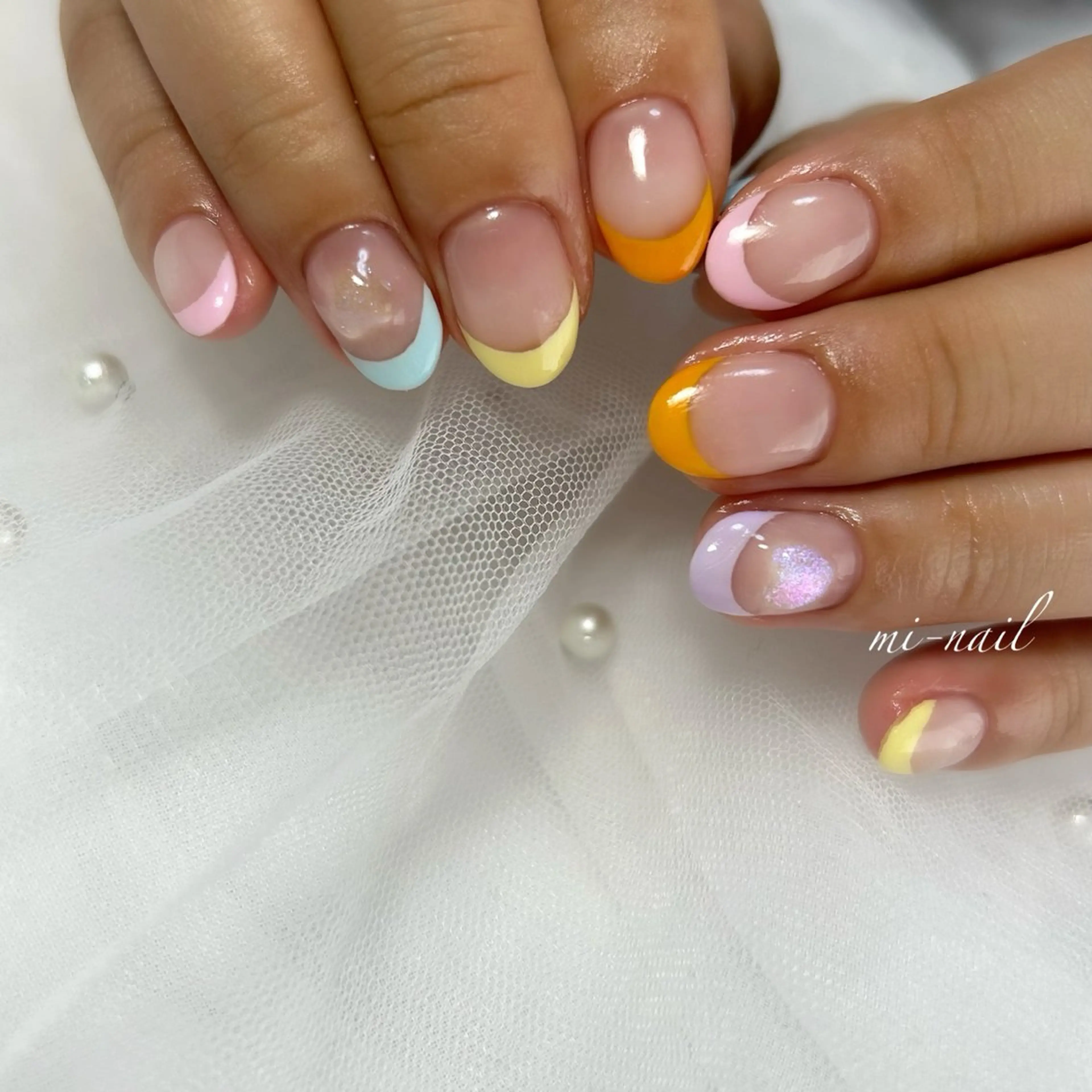 ネイル ハンドネイル ..mi_nail..所属・..mi-nail ..のネイルデザイン