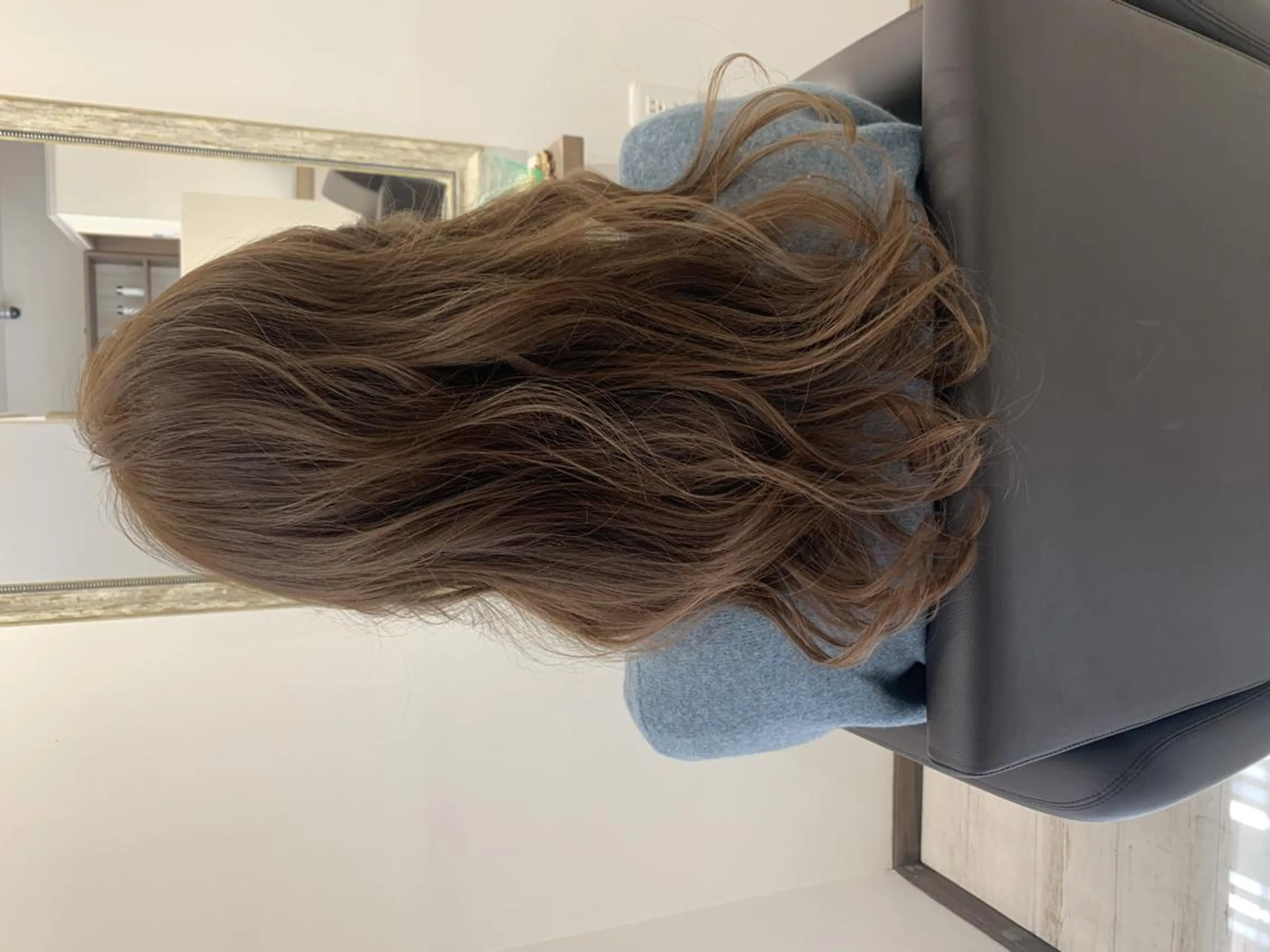 ロング カラー 瀬尾 由希菜のヘアスタイル