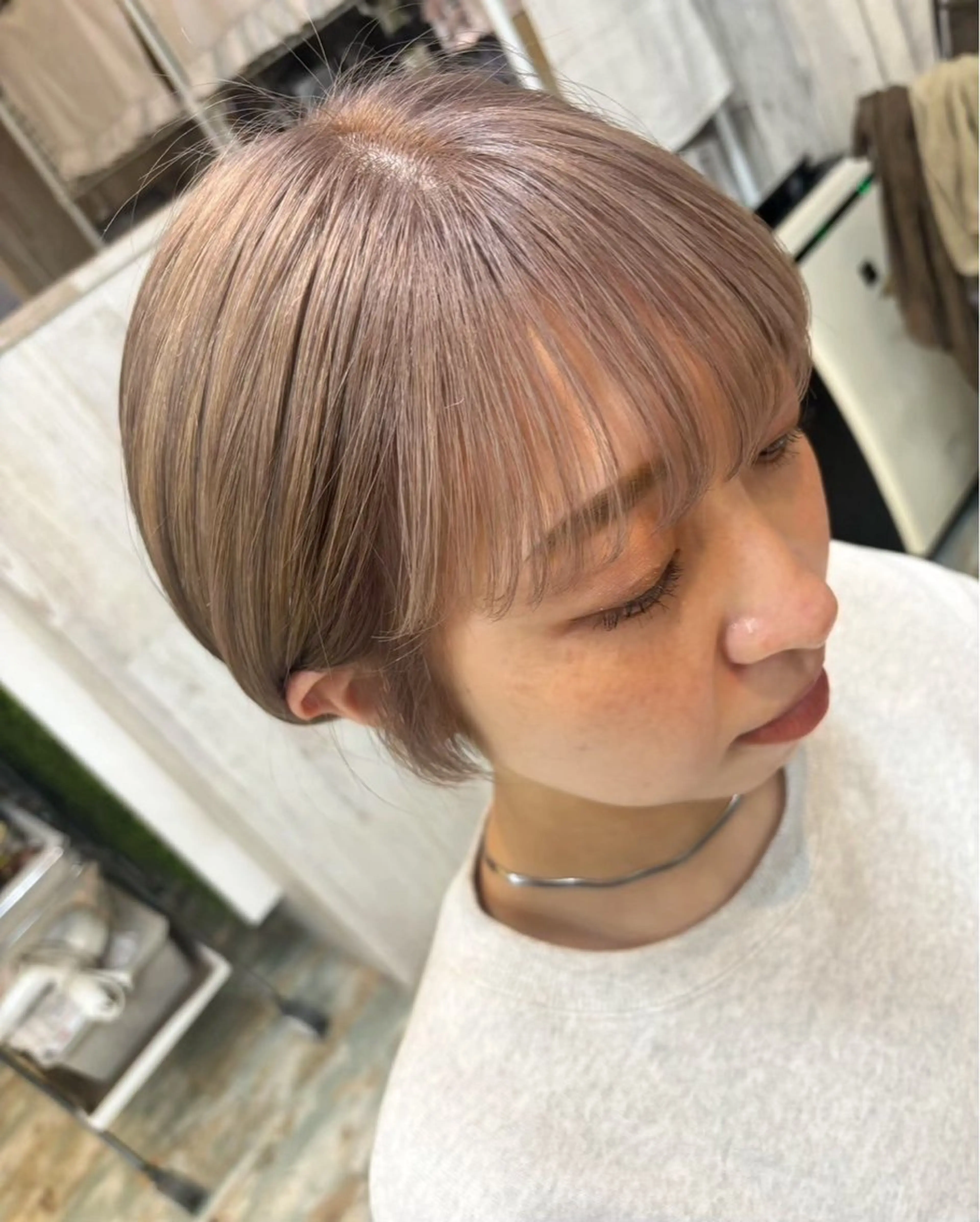 ショート albero🧸 🌳鈴木遥菜のヘアスタイル