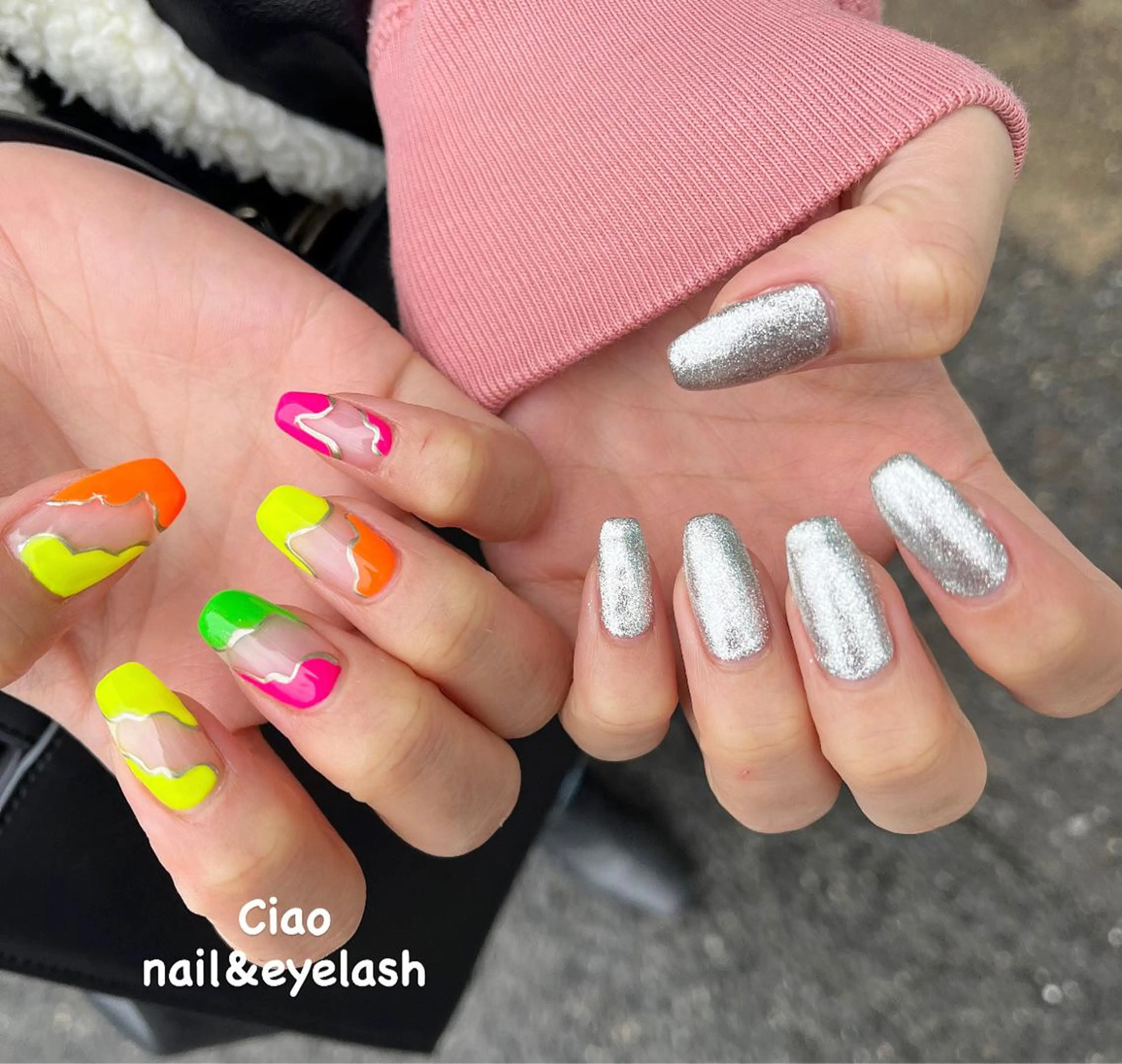 ネイル アートネイル 入学式 ジェルネイル 卒業式 ラメ(グリッター) #Amin所属・#Amin nail salonのネイルデザイン